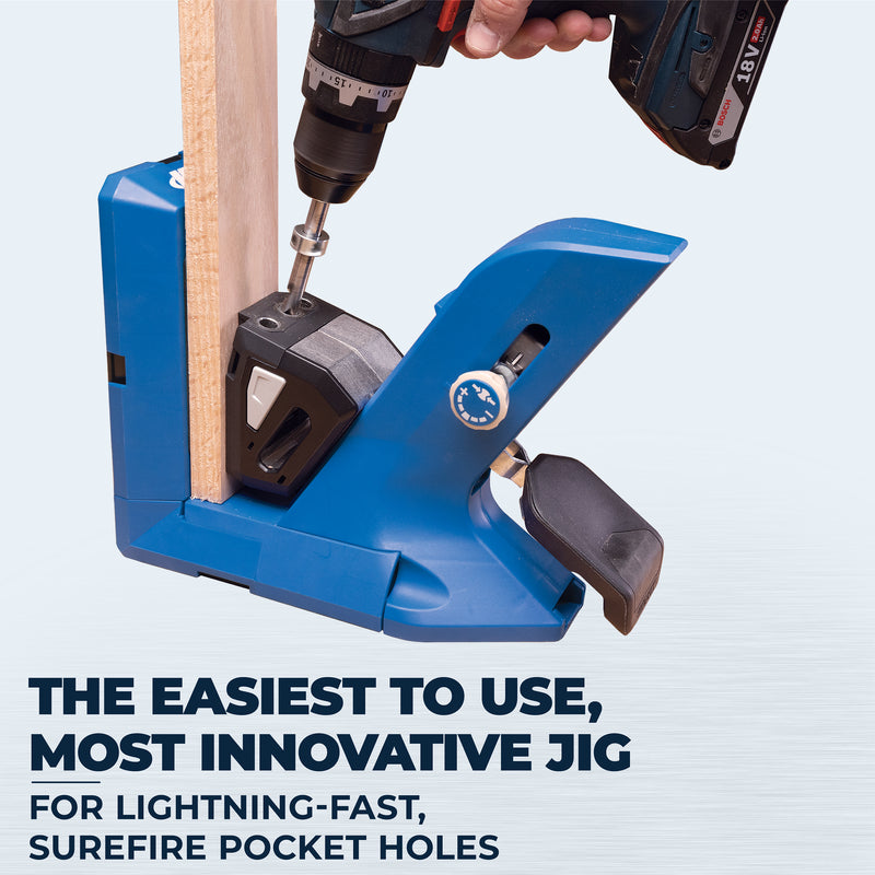 Kreg KPHJ720 Pocket Hole Jig 720 - Professional Woodworking Tool for DIY Projects, Furniture Building & Cabinet Making