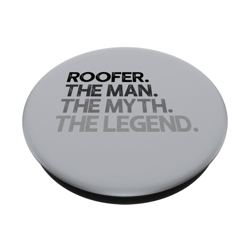 Roofing Gift for Men - Myth & Legend PopSockets Adhesive PopGrip - Perfect for Phone Grip, Stand & Personalization at Work, Travel or Daily Use