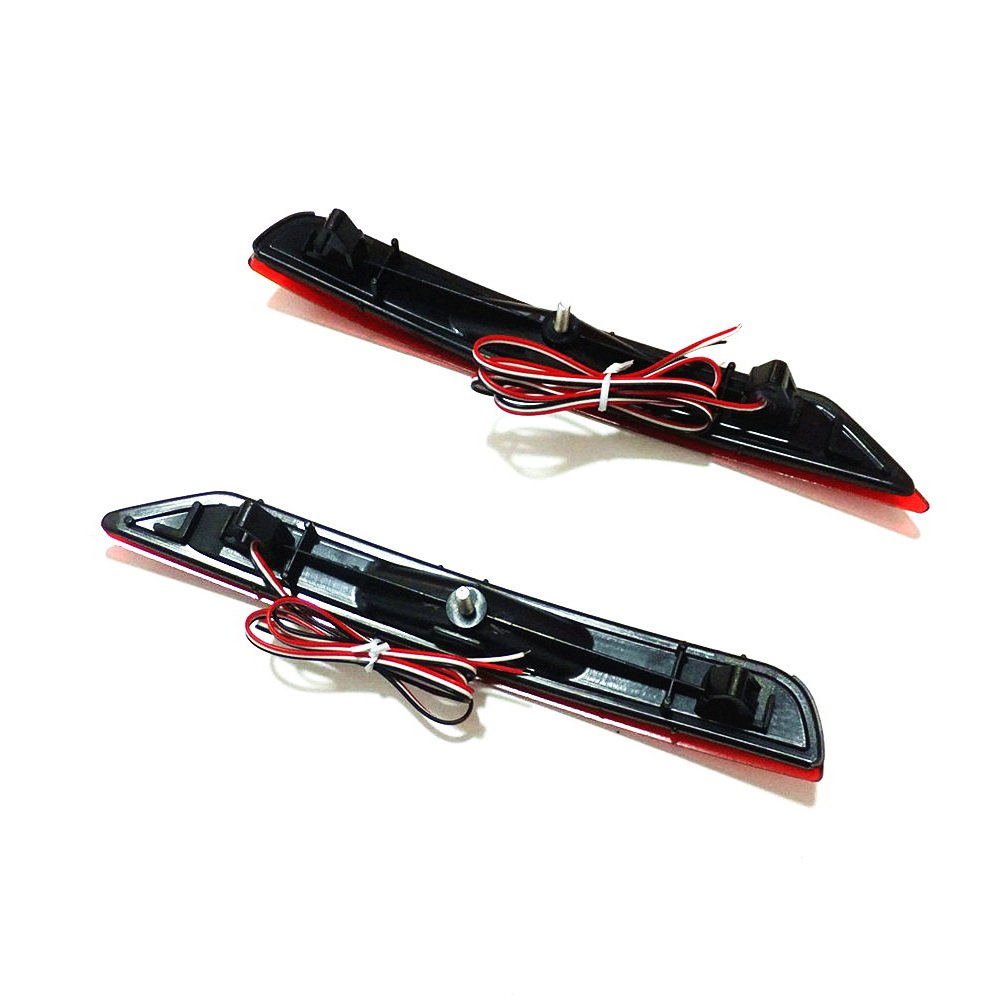 High Brightness LED Rear Bumper Brake Lights & Night Running Lights for Subaru Forester 2008-2018 - Perfect for Night Driving & Enhanced Safety