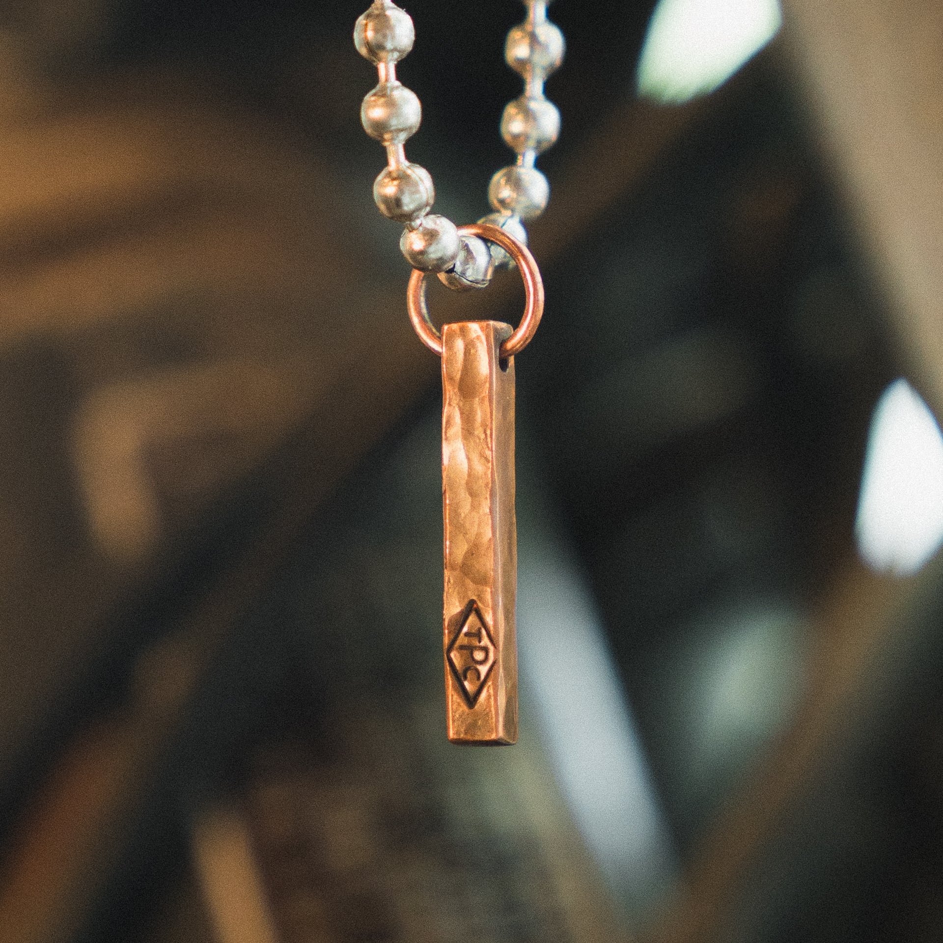 Populess x Mckenna Kay Copper Pendant Necklace - Elegant Bohemian Jewelry for Women, Perfect for Layering & Everyday Wear