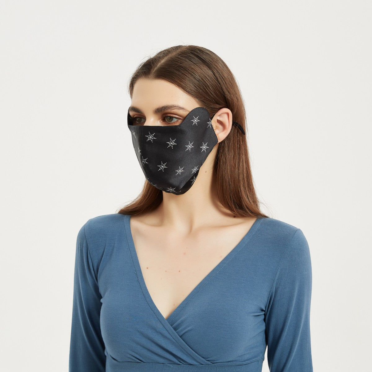 Mulberry Silk Face Mask for Women & Men - 100% Pure Silk, Breathable & Hypoallergenic - Perfect for Sleeping, Travel & Skincare