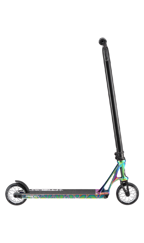 Envy Prodigy X Scooter - Oil Slick Finish - High Performance Kick Scooter for Adults & Teens - Perfect for Commuting, Tricks & Urban Riding