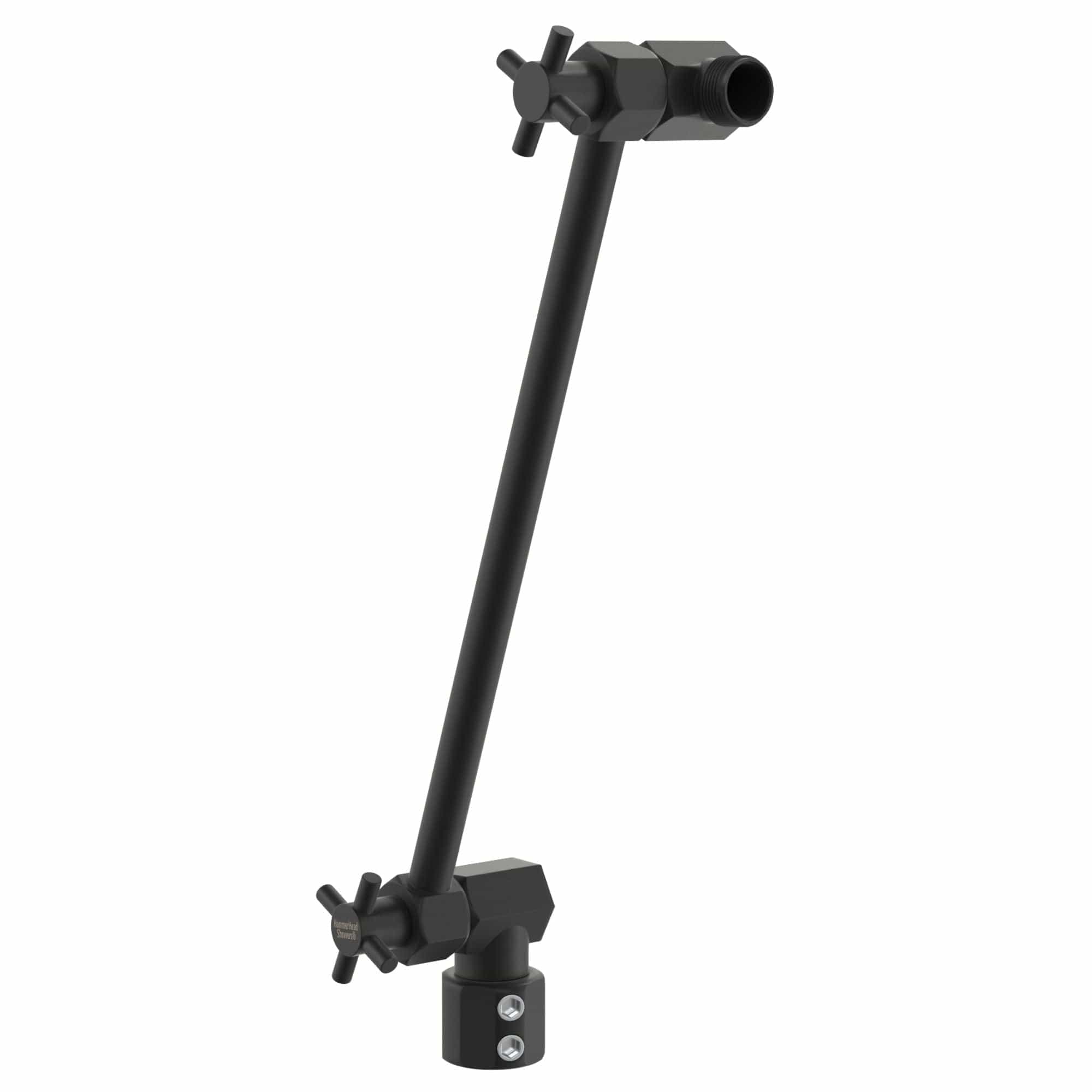 All Metal Adjustable Shower Arm Extension - Extendable Shower Pipe for Height Adjustment, Perfect for Bathroom Renovation & Comfortable Showering Experience