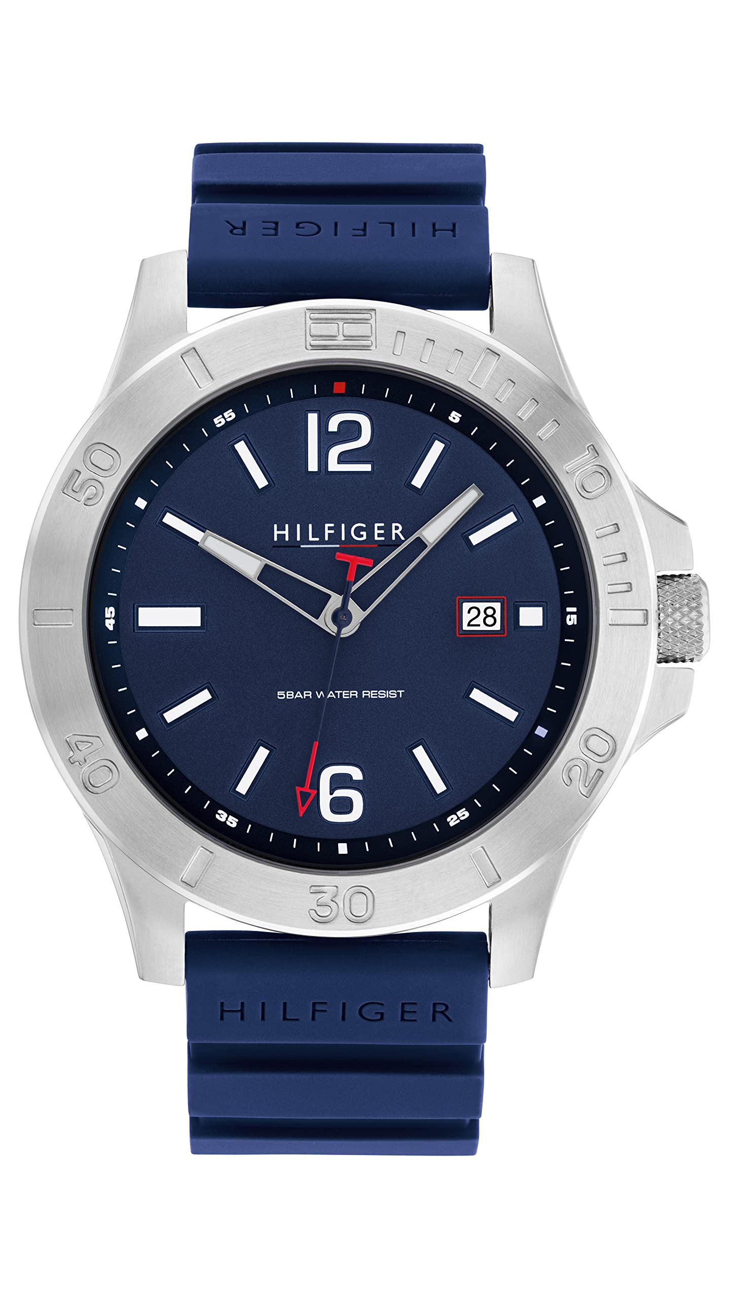 Tommy Hilfiger Men's Stainless Steel Quartz Watch - Classic Preppy Style for Business & Casual Wear | Water Resistant & Durable for Everyday Use