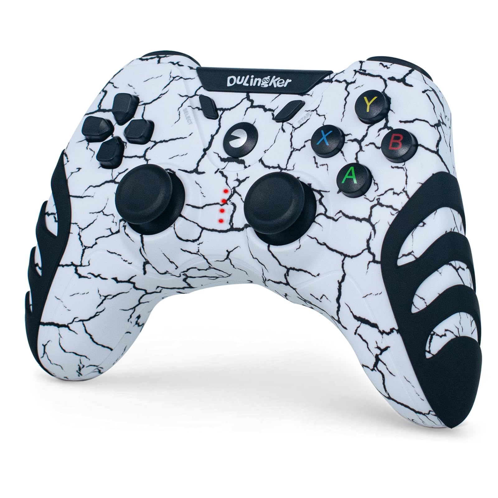 Wireless Gaming Controller for PC, PS3, Android TV & Steam - Dual Vibration, 2.4G Wireless Gamepad Compatible with Windows 11/10/8/7, TV Box & Raspberry Pi | Perfect for PC Gaming, Console Play & Smart TV Entertainment