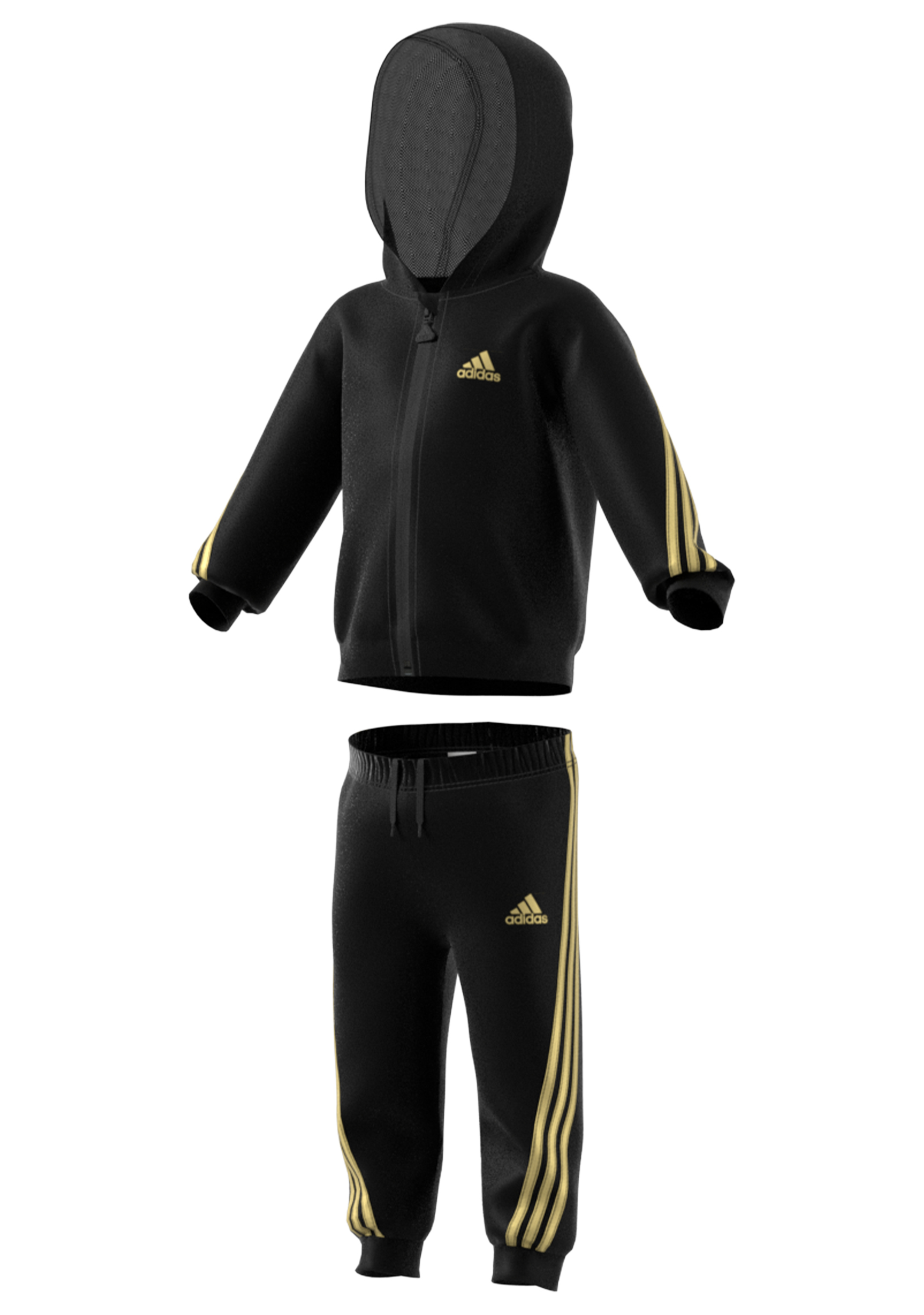 Adidas Future Icons Shiny Jogger Set for Baby Boys & Girls - Soft & Comfortable Infant Tracksuit - Perfect for Playtime, Family Outings & Photo Shoots