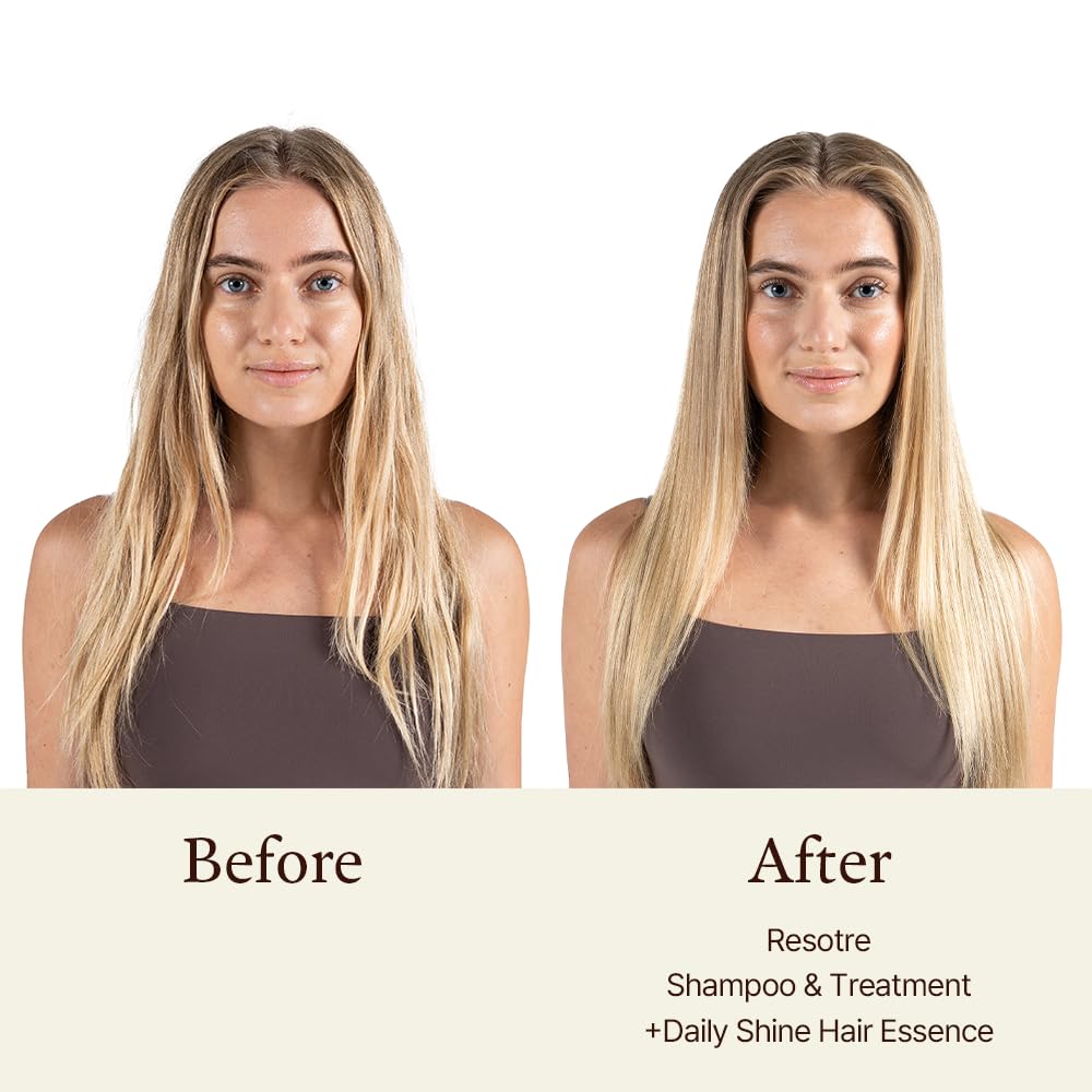 Restore Anti Hair Loss & Hair Growth Shampoo with Matsutake Extract - 300ml Thickening Shampoo for Thinning Hair & Hair Regrowth - Vegan, Paraben-Free Hair Care - Perfect for Daily Use & Scalp Nourishment