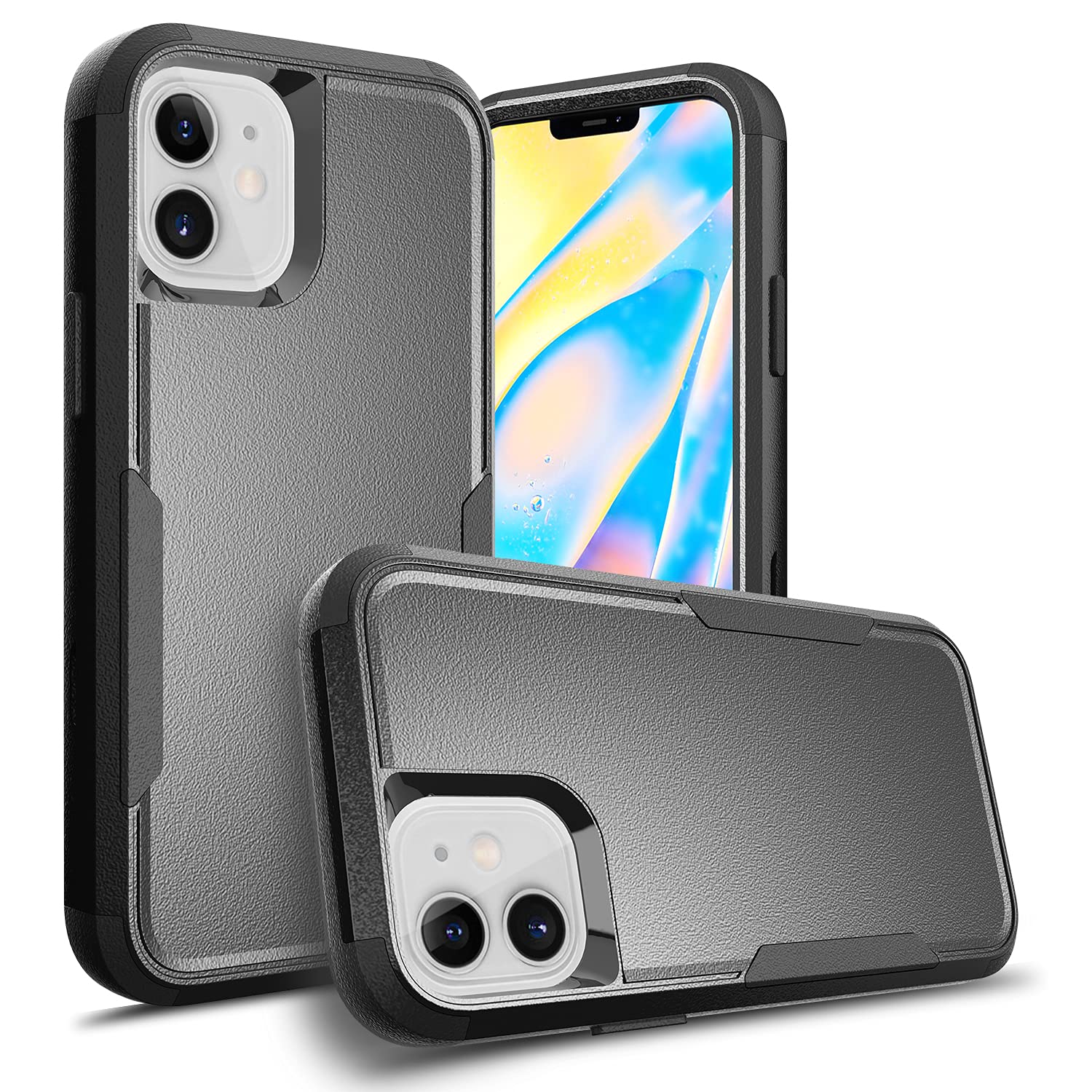 Shockproof Heavy Duty Protective Phone Case for Apple iPhone 11 - Durable Cover with Military-Grade Drop Protection | Perfect for Outdoor Adventures, Work & Daily Use