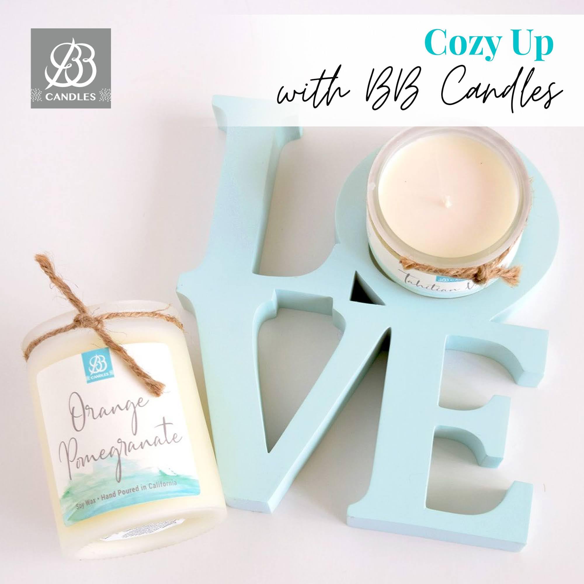 Natural Soy Hand-Poured Coastal Candle - Eucalyptus Tea Scent | 12oz Artisan Candle with 90+ Hours Burn Time | Strong Fragrance for Home, Spa & Relaxation