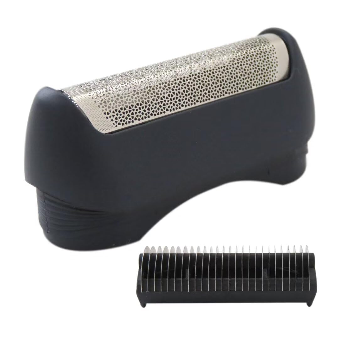 Smaeti11B Replacement Shaver Foil & Cutter Blades for Braun Series 110 120 130 140 150 Electric Shaver - Precision Shaving Head with Durable Mesh Screen - Perfect for Men's Daily Grooming & Travel
