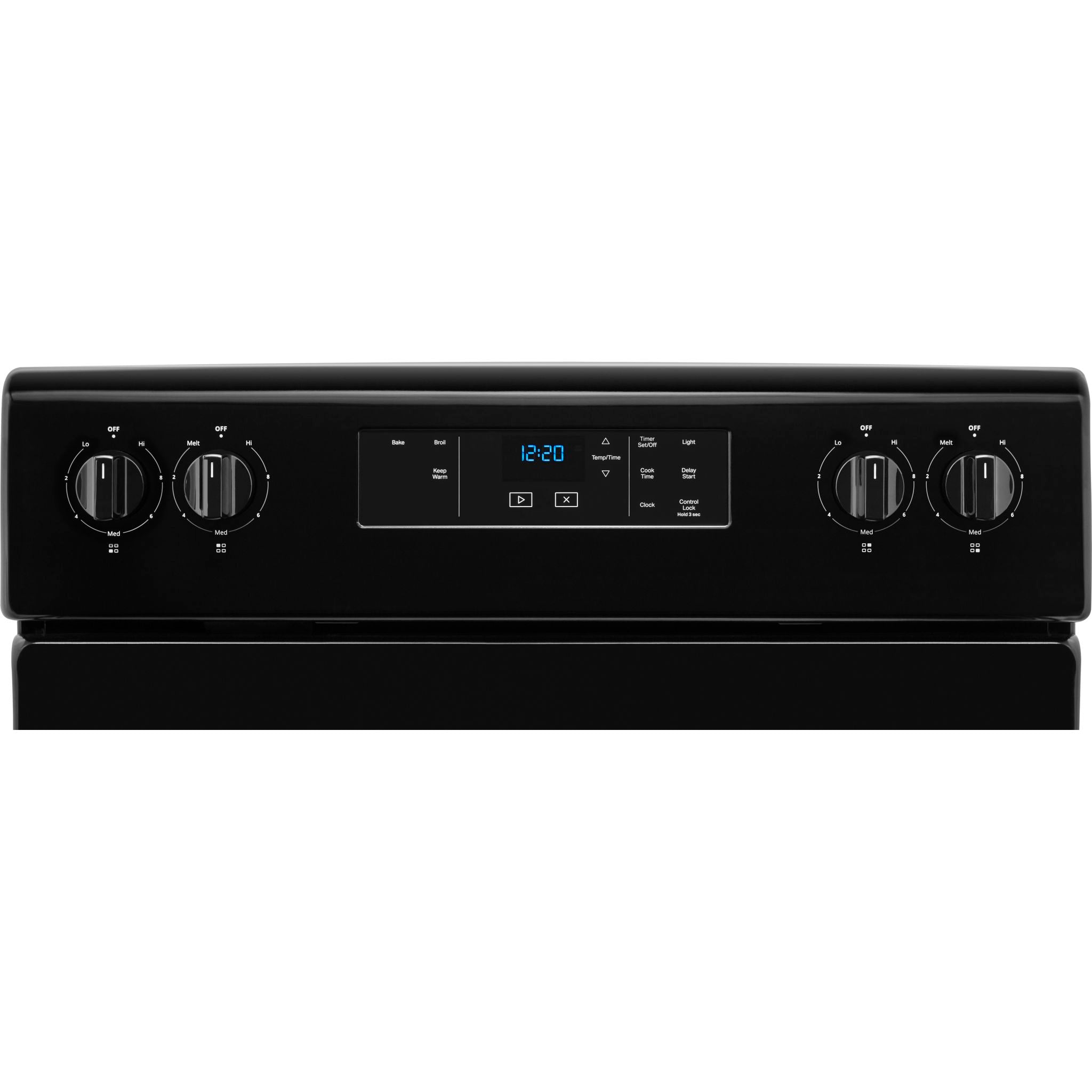 Whirlpool 30 Inch Electric Range with 5 Burners - Black (Model YWFC150M0JB) | Perfect for Home Kitchen Cooking, Baking & Family Meals