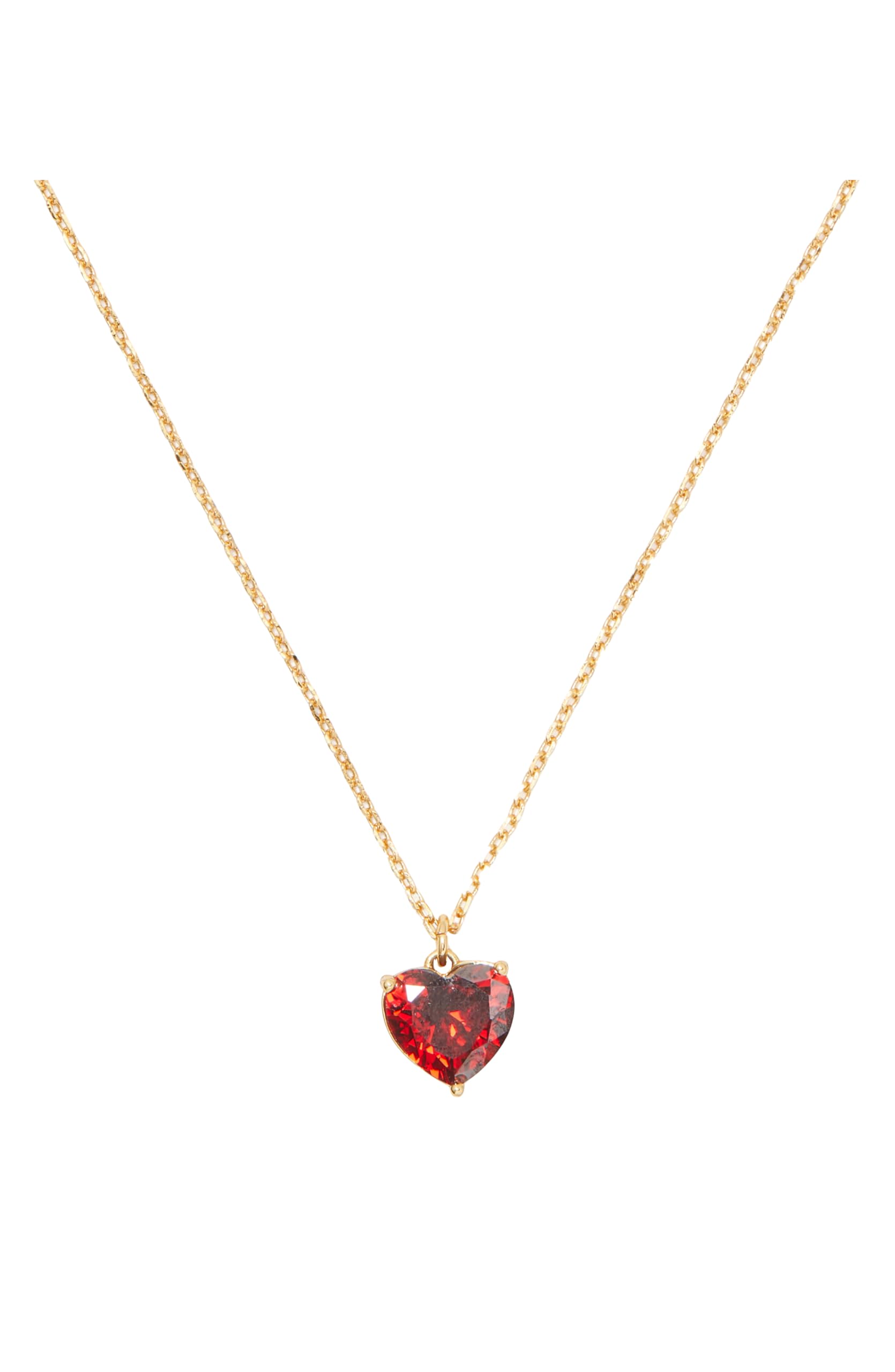 Kate Spade New York My Love Pendant Necklace - Elegant Gold-Tone Jewelry for Women, Perfect Gift for Valentine's Day, Anniversary & Special Occasions