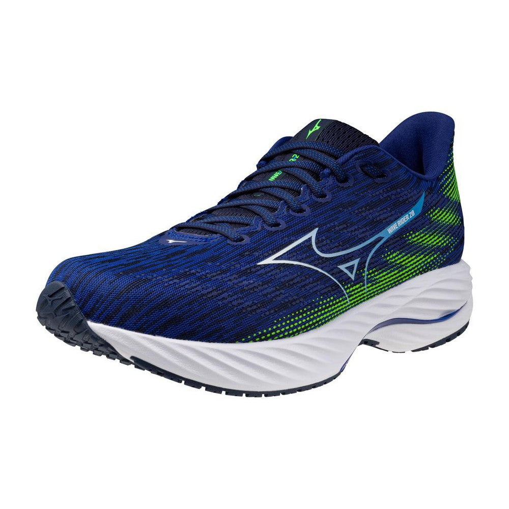 Men's Wave Rider 28 Running Shoes - Lightweight Cushioned Sneakers for Jogging & Training | Perfect for Road Running, Gym Workouts & Daily Wear