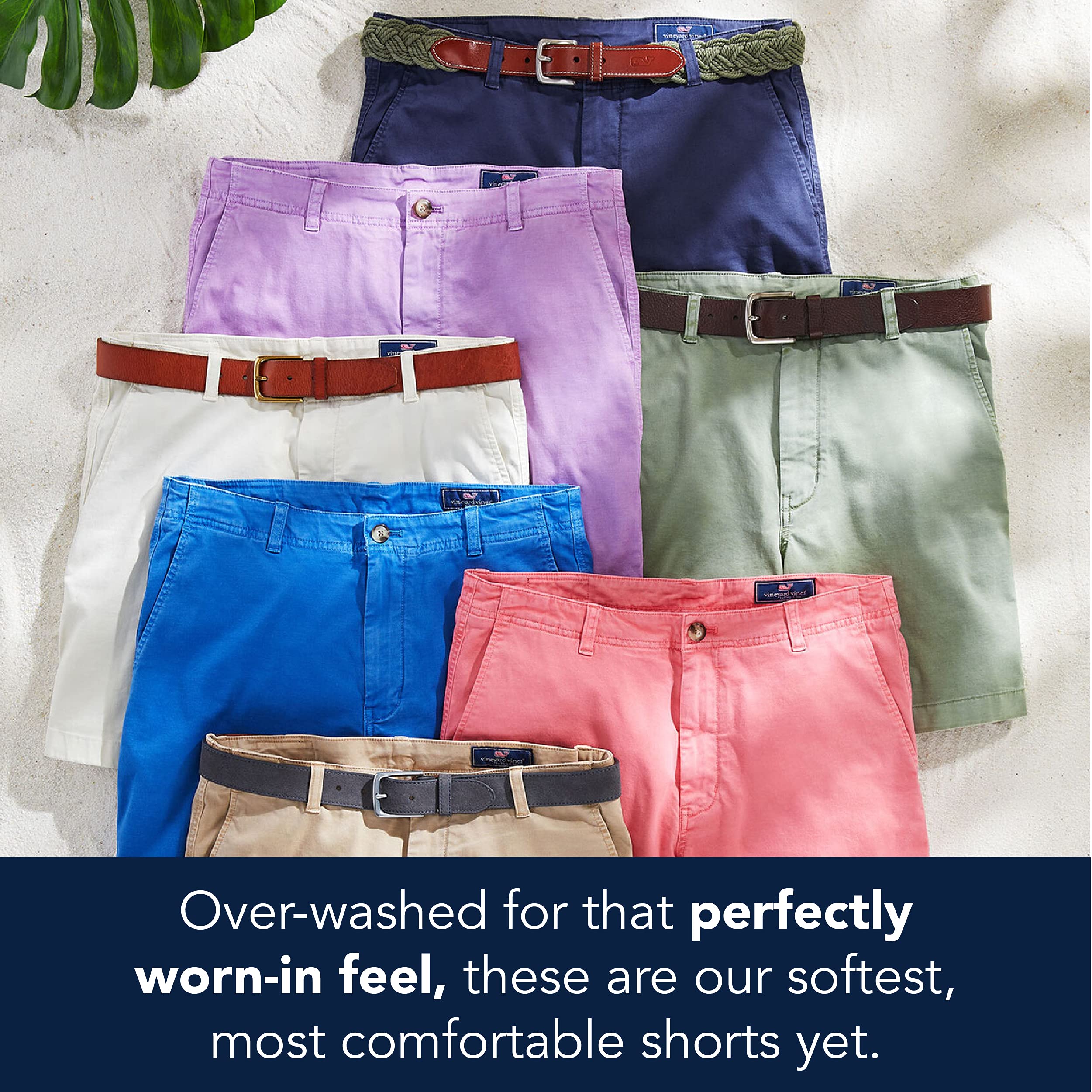 Vineyard Vines Men's 7 Inch Island Swim Shorts - Quick Dry, UPF 50+ Swim Trunks for Beach, Pool & Summer Vacation