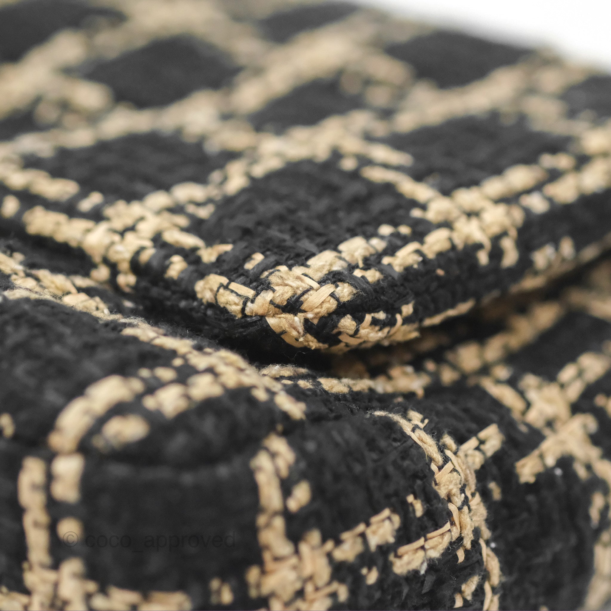 Chanel 19 Small Flap Bag - Black & Beige Tweed with Mixed Hardware | Luxury Designer Handbag for Women | Perfect for Evening Events & Special Occasions