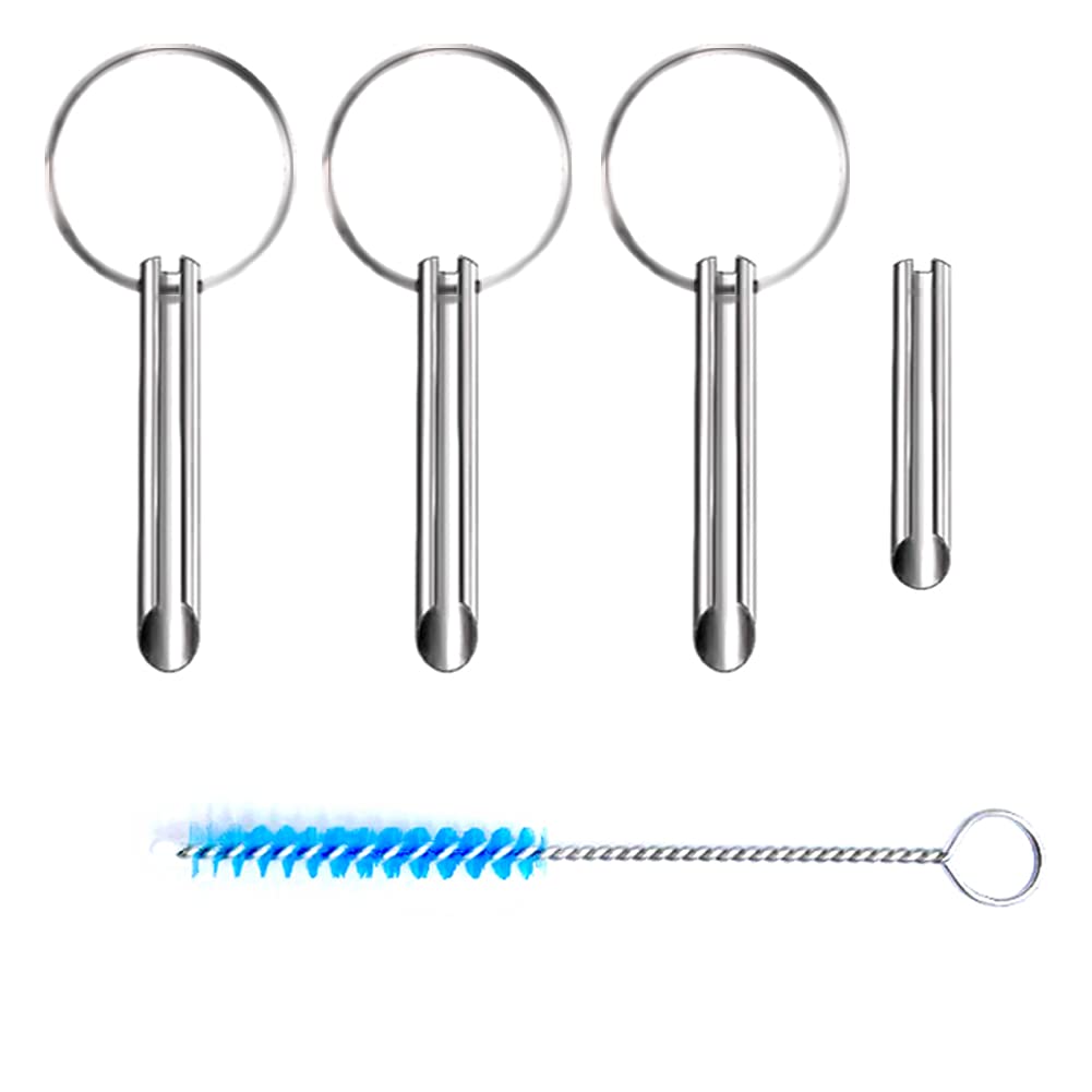 Metal Tube Headphone Plug Extractor - Broken Headphone Jack Removal Tool for iPhone, Android & Electronics | Fix Stuck 3.5mm Audio Port at Home or Office