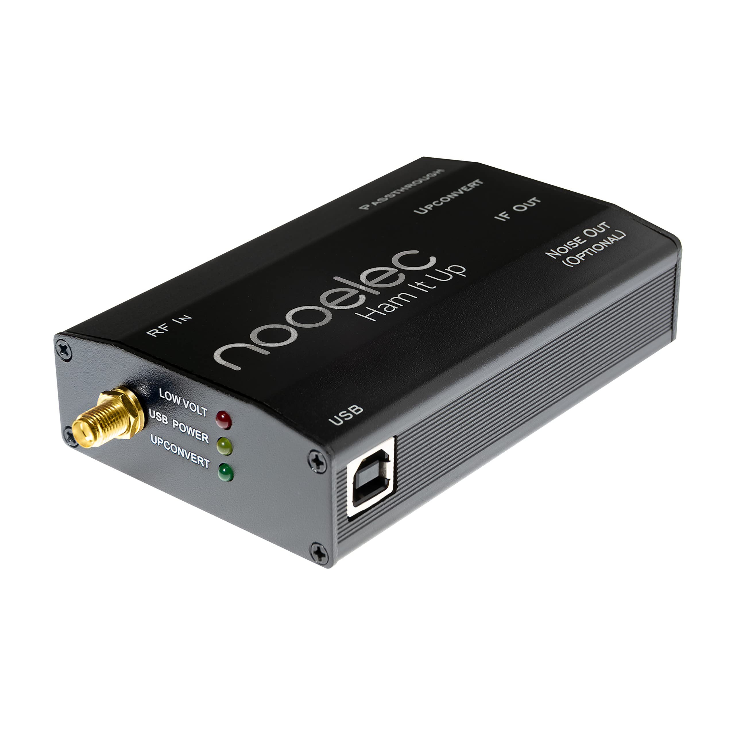 Nooelec NESDR Smart v5 HF Bundle - 100kHz-1.7GHz Software Defined Radio (SDR) Kit with RTL2832U RTL-SDR, Upconverter & Accessories for HF/VHF/UHF - Perfect for Ham Radio, Aviation Monitoring, Weather Satellite Tracking & RF Signal Analysis