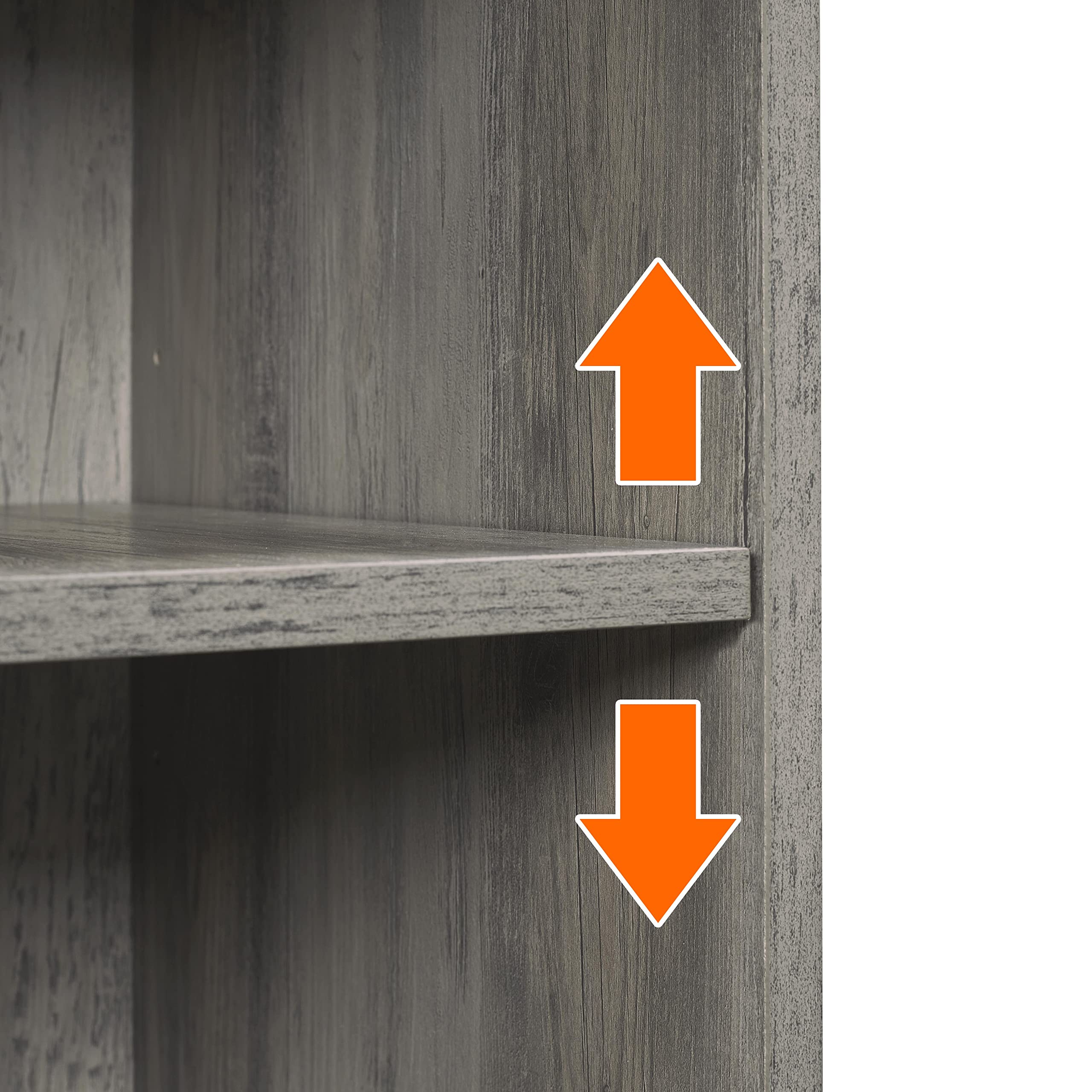 Topeakmart 65 Inch TV Stand with Sliding Barn Doors - Modern Wood Media Console for Living Room, Bedroom & Home Theater - Grey Wash Entertainment Center for TVs up to 65