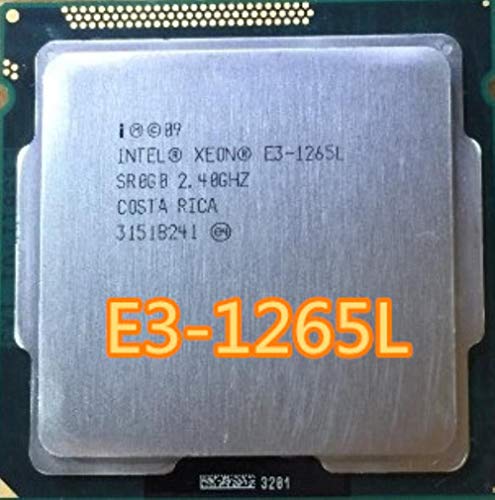 Intel Xeon E3-1265L Quad-Core 2.4GHz 8MB Cache 45W LGA1155 Server Processor - Compatible with HP ProLiant MicroServer Gen8, Ideal for Small Business NAS, Home Server & Office Workstations