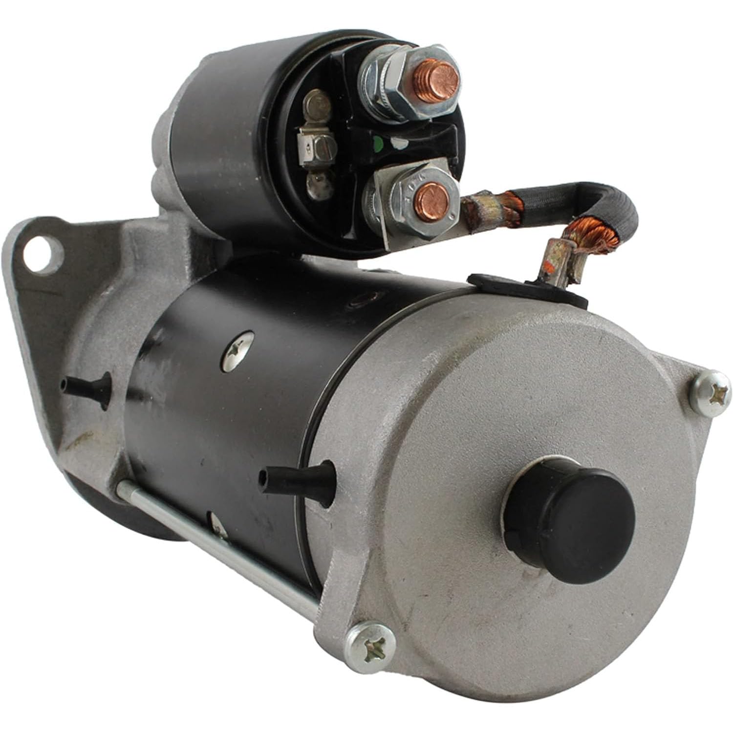 Discount Starter & Alternator 18374N - Compatible with Case JX 100U, 1095N, 70U, 90U, 95, 4835 & New Holland TK 100A, 90A/MA, LB75, 5530HC, 5635, 7635, TT65, 75, 75A, 4230, 4330V, 4430N, 4430V, TN70F, 75F/FA, 95FA/VA - Perfect for Tractor & Heavy Equipment Repair