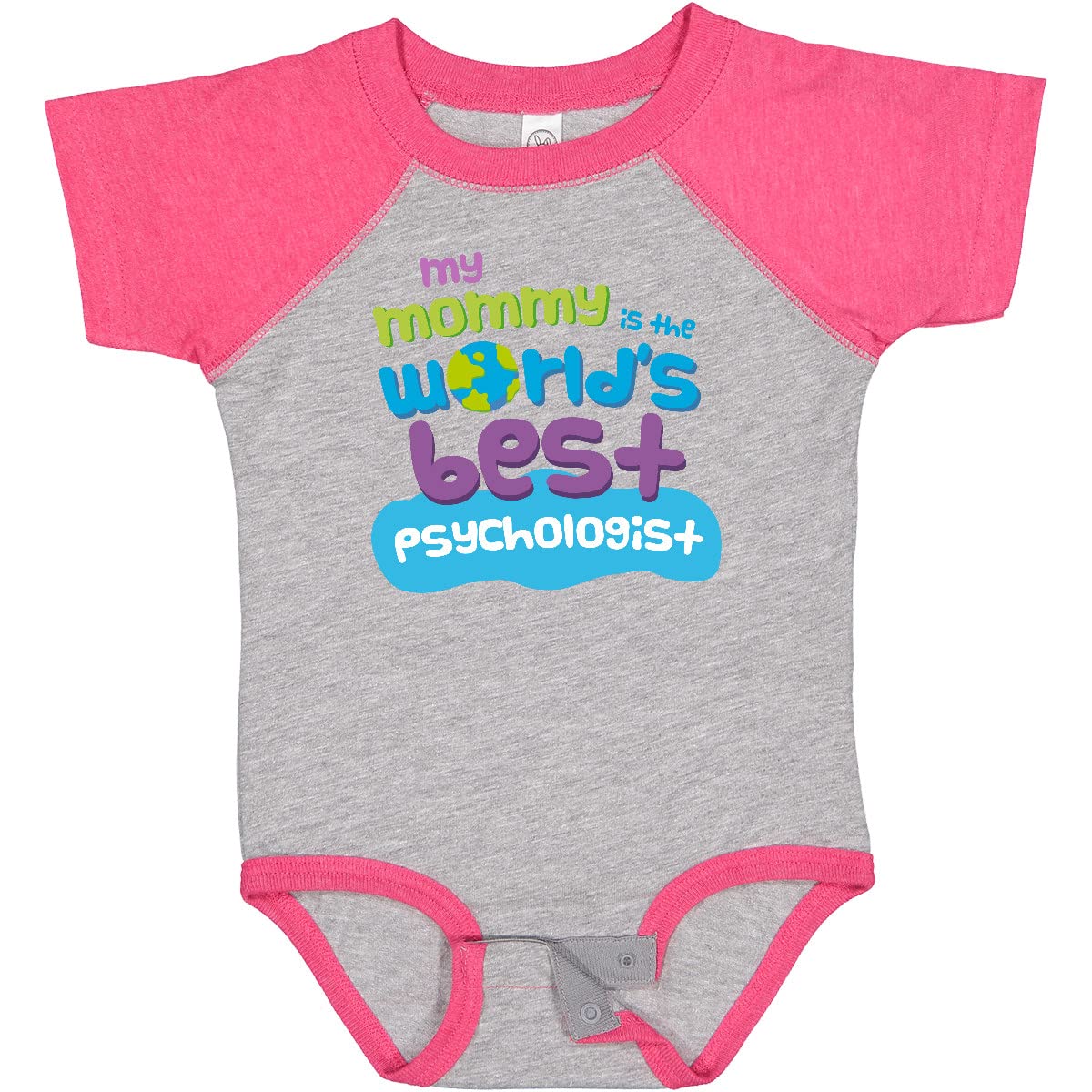 Psychologist Mom Baby Bodysuit - Cute Infant Onesie Gift for Therapist Parents - Perfect for Newborn Photos, Baby Showers & Parenting Support