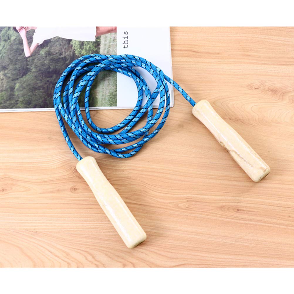PartyKindom 5-Pack Kids Jump Ropes - Adjustable Length Exercise Skipping Ropes for Boys & Girls - Ideal for Indoor/Outdoor Play, Gym Class, and Fitness Training