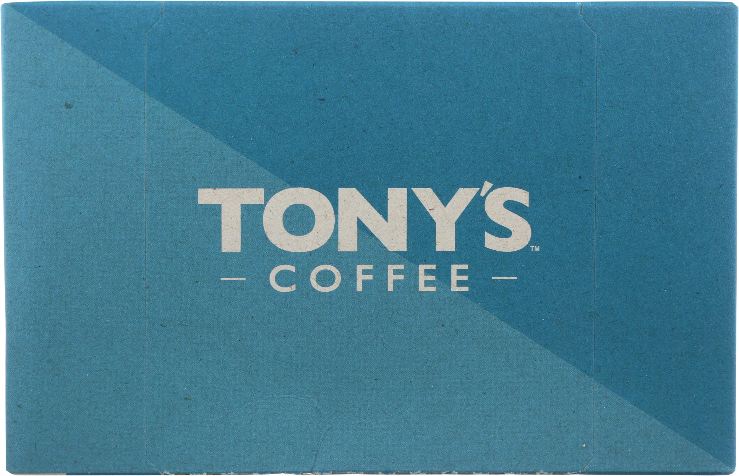 Tony's Coffee Cafe Carmelita Medium Roast Single Serve Coffee Pods - 10 Count - Perfect for Keurig Brewers & Office Coffee Breaks