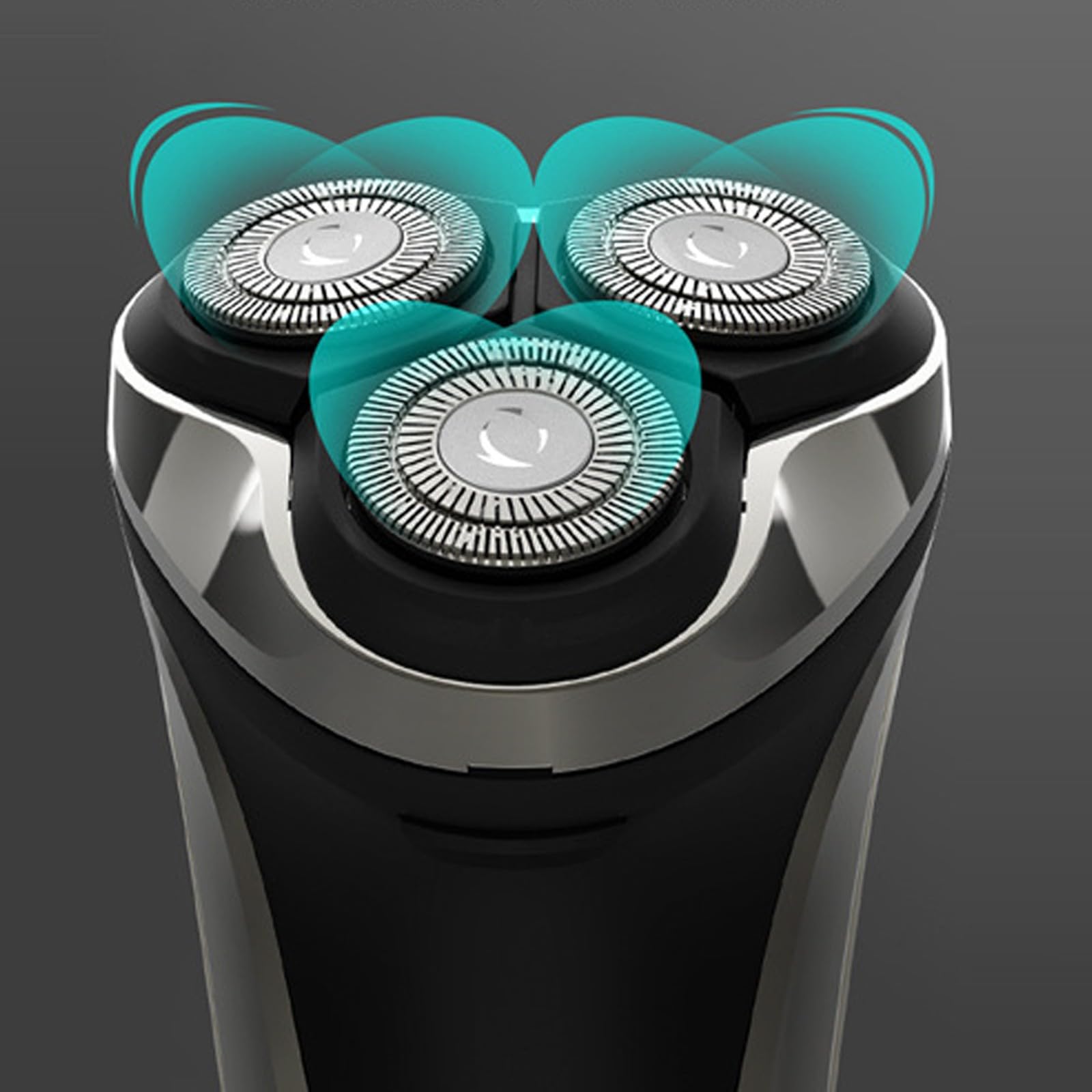 2025 Premium Electric Razor for Men - Rechargeable 4D Floating Head Shaver with Wet/Dry Use | Smooth Facial Shaving | Portable Travel Design (Khaki) | Perfect for Home, Gym & Business Trips
