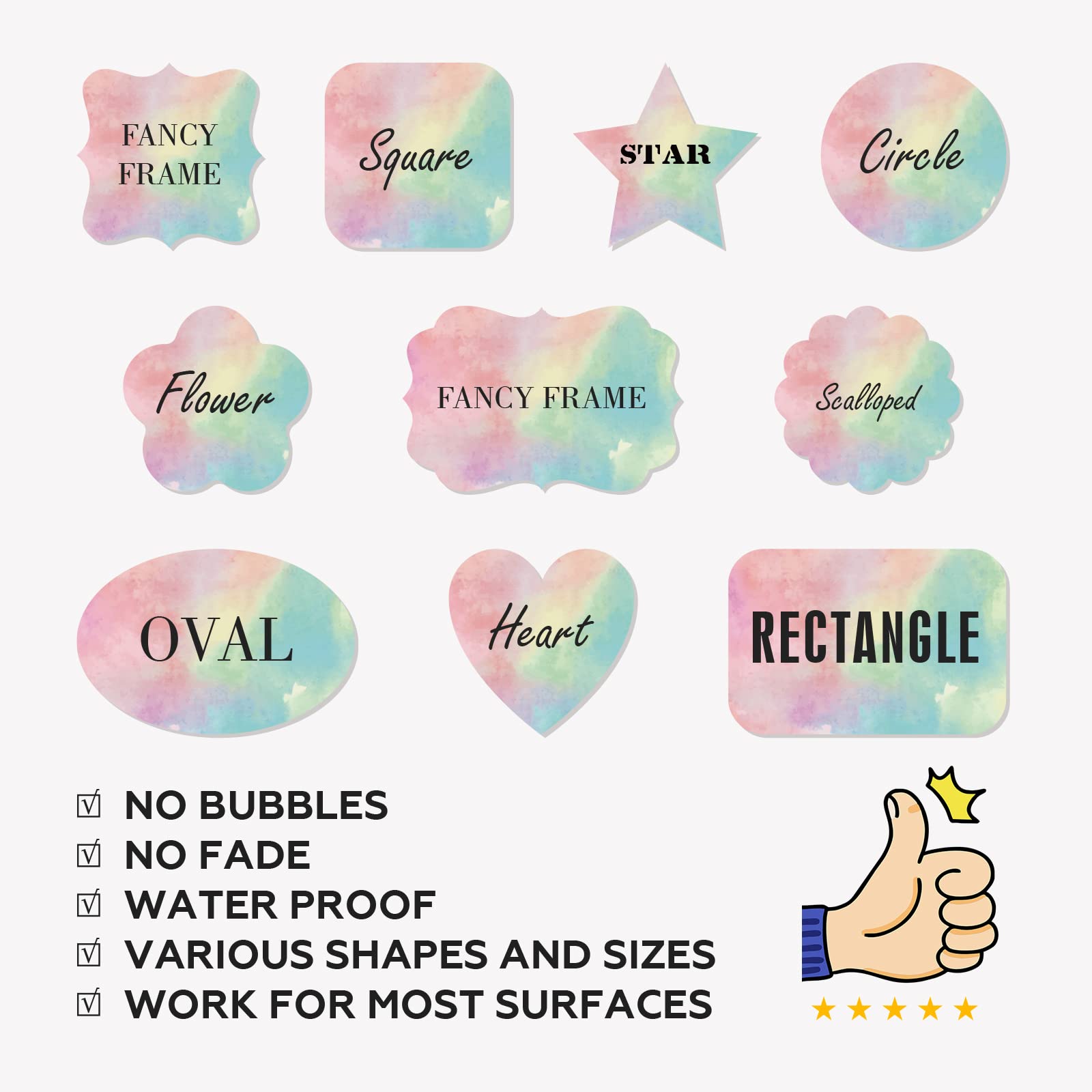 Custom Stickers Personalized Labels - DIY Customized Stickers with Any Design, Image, Logo, or Text | Waterproof & Durable | Perfect for Business Branding, Thank You Gifts, Product Packaging, and Event Favors (100 Heart-Shaped Labels, 3.5