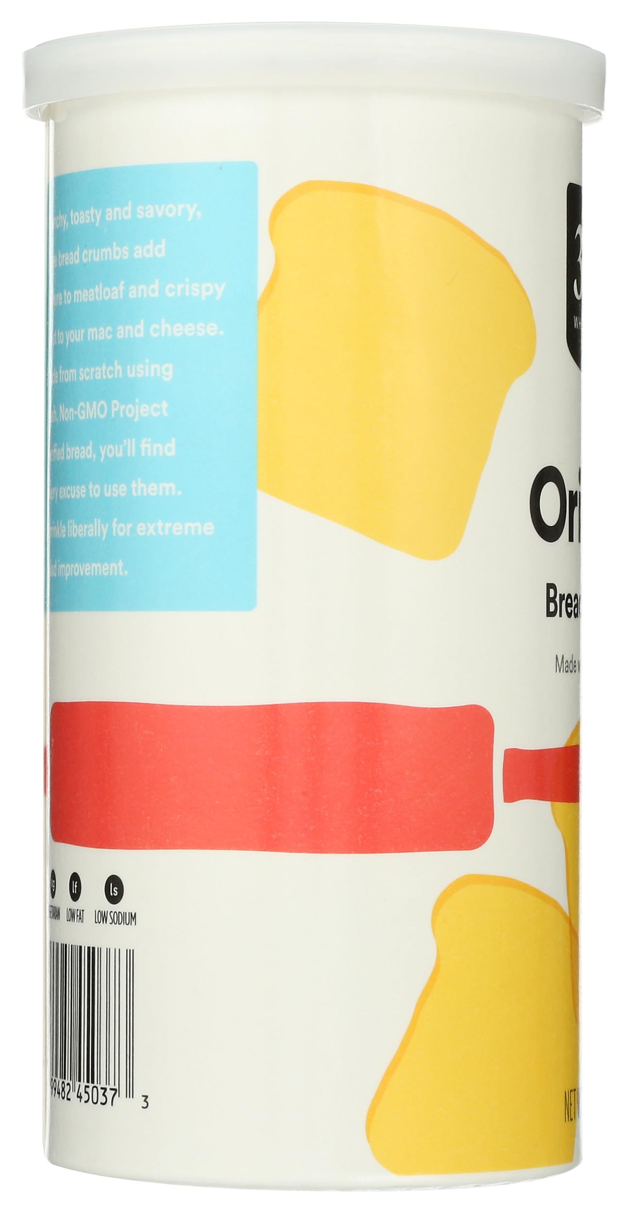 365 by Whole Foods Market Organic Bread Crumbs, 15oz | Gluten-Free Panko Style | Perfect for Breaded Chicken, Meatballs & Baking | Whole Food Plant-Based Pantry Staple