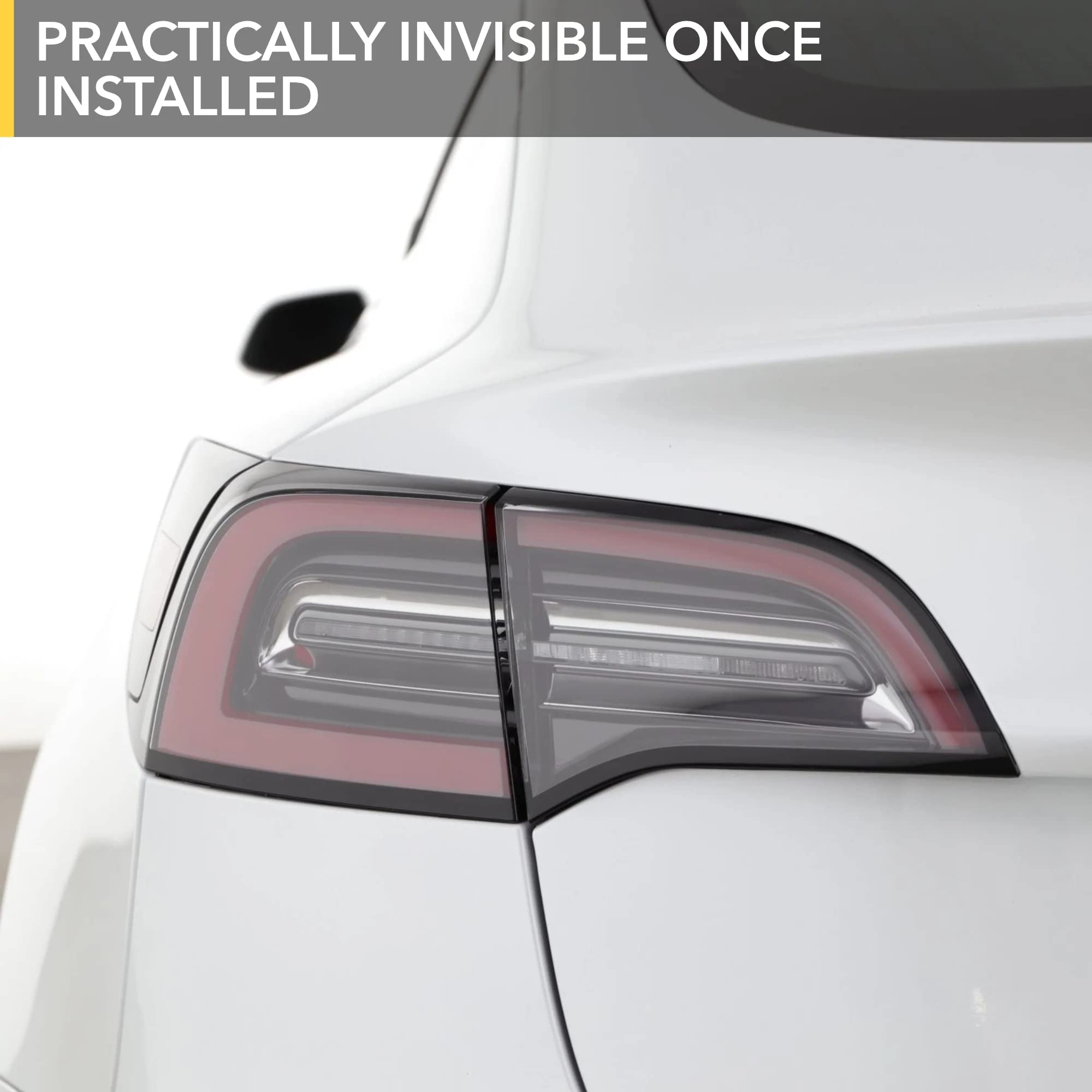 Premium Clear PPF Tail Light Protection Film for Tesla Model Y (2019-2025) & Model 3 (2018-2023) - 8mil Thick Anti-Scratch Paint Protection Vinyl Wrap - Perfect for Daily Driving and Road Trip Protection