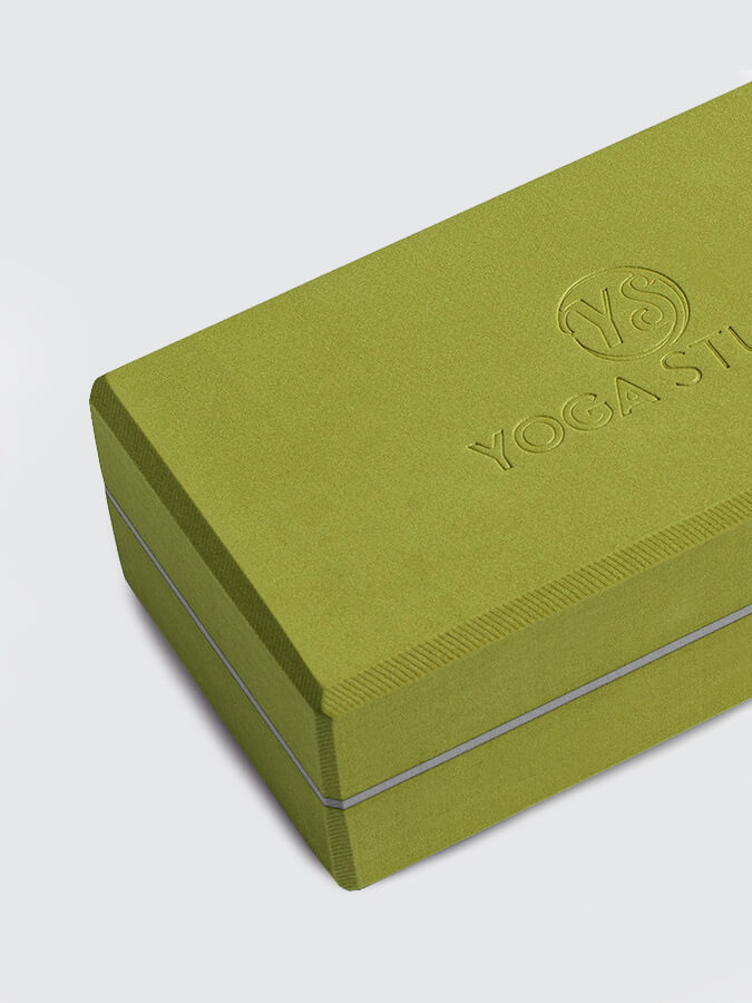 Premium EVA Yoga Block - Dual Color Non-Slip Yoga Brick for Home & Studio Workouts - Ideal for Yoga, Pilates, and Fitness Training
