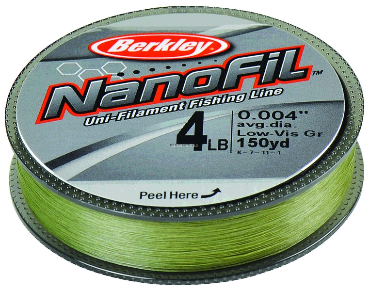 Berkley Nanofil Uni Filament Fishing Line - High Performance Braided Line for Freshwater & Saltwater Fishing - Perfect for Bass, Trout, and Walleye Anglers