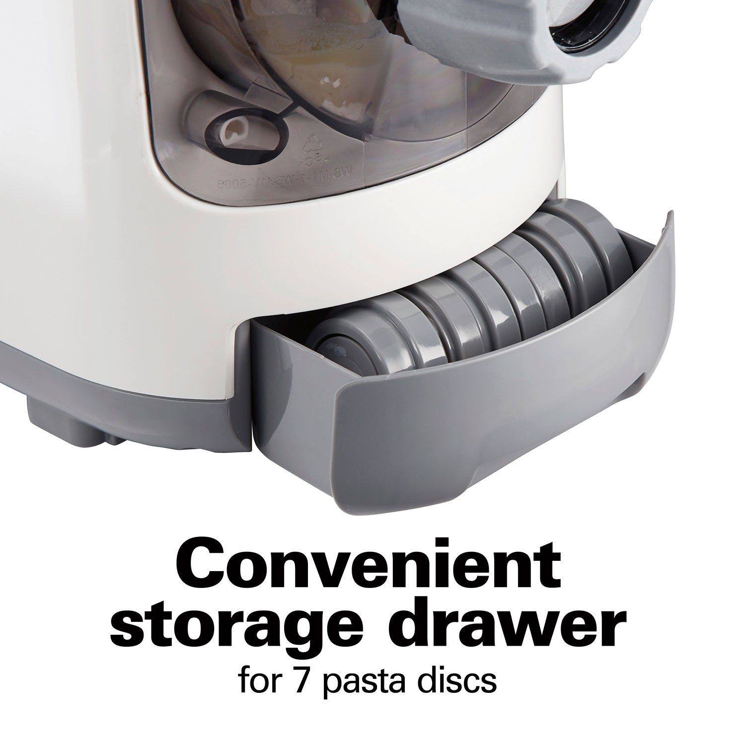 Refurbished Hamilton Beach 86650 Automatic Electric Pasta & Noodle Maker Machine with Full Warranty - Perfect for Homemade Italian Pasta, Asian Noodles & Family Cooking