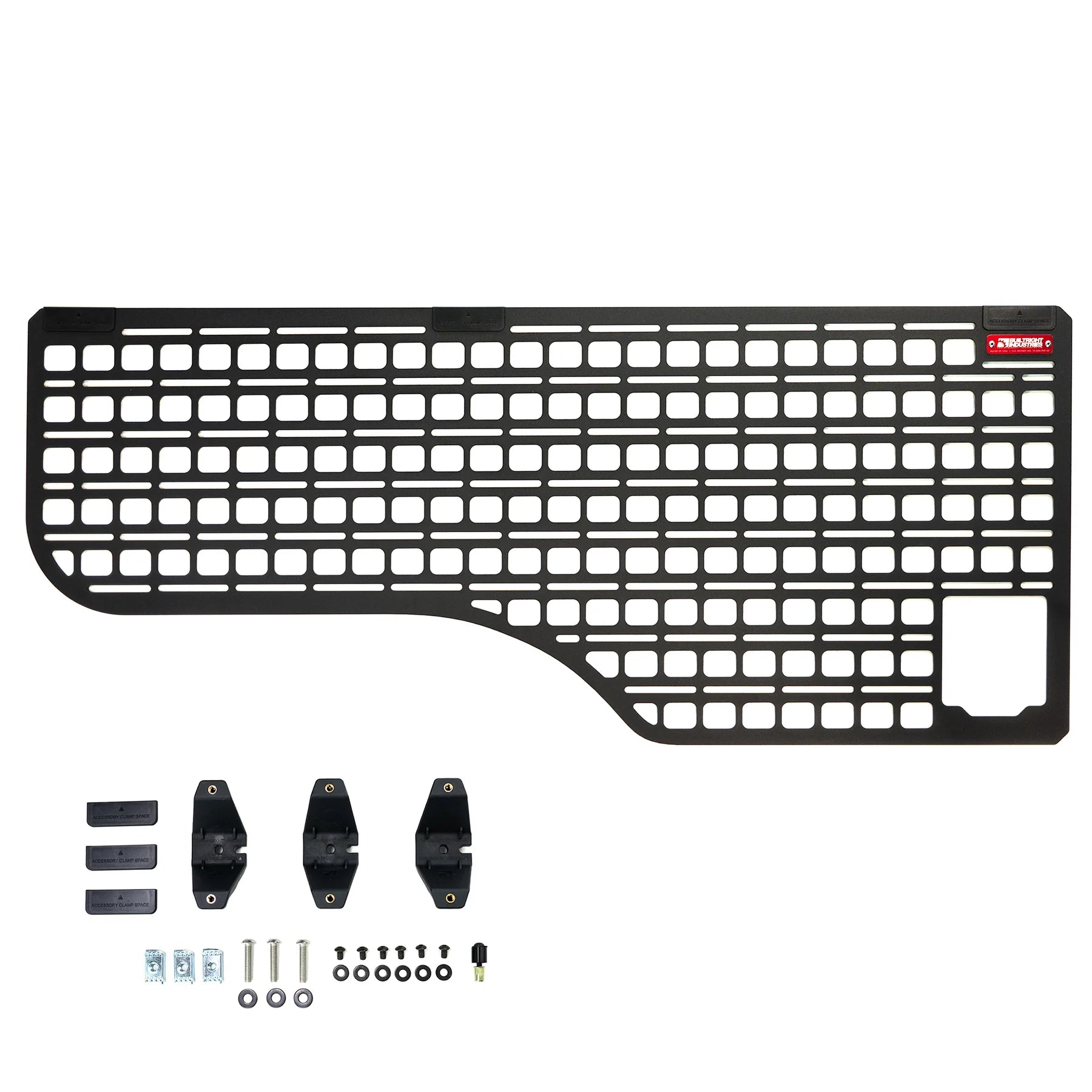 2023+ Chevy Colorado & GMC Canyon Bedside Rack MOLLE Panel System - Heavy Duty Truck Storage Organizer for Camping, Off-Road & Work Gear