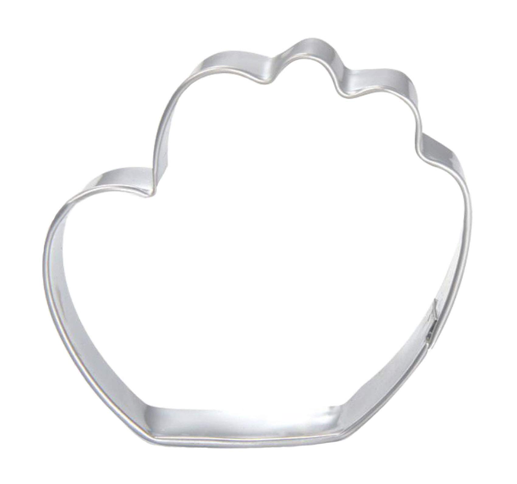 Baseball Glove Cookie Cutter - Stainless Steel Mitt-Shaped Baking Tool for Baseball Cookies, Cupcakes & Party Treats | Perfect for Game Day, Birthday Parties & Sports-Themed Desserts