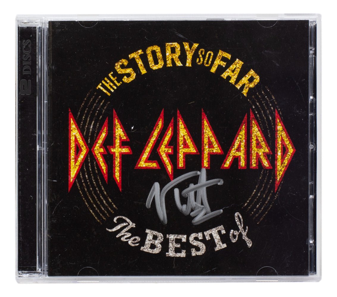 Joe Elliott Autographed Def Leppard 