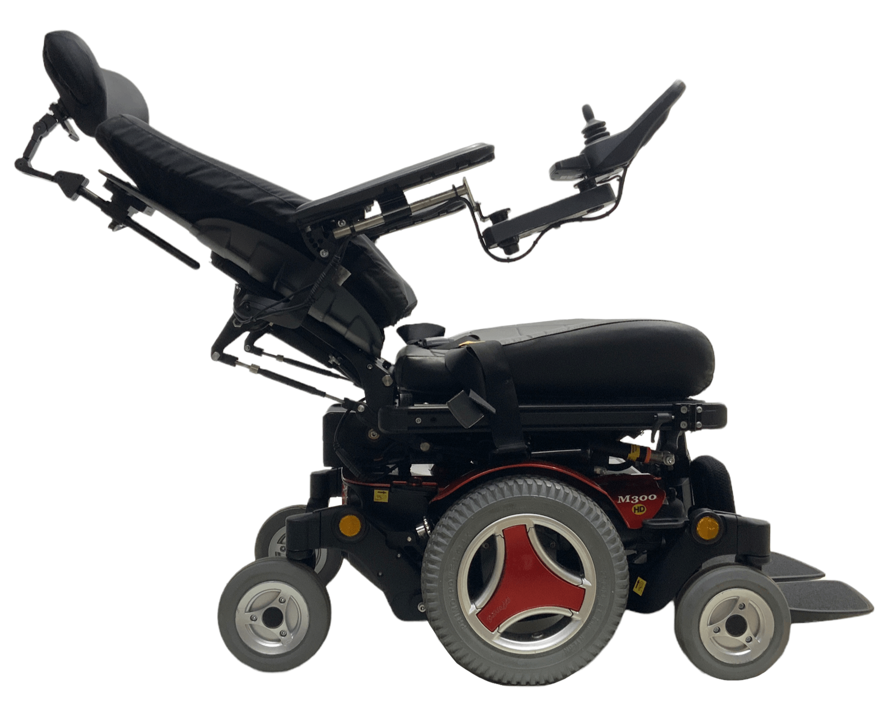 Permobil M300 HD Bariatric Power Wheelchair with Seat Elevation, Tilt & Recline | Heavy Duty 450lbs Capacity | Ideal for Rehab, Mobility & Home Use