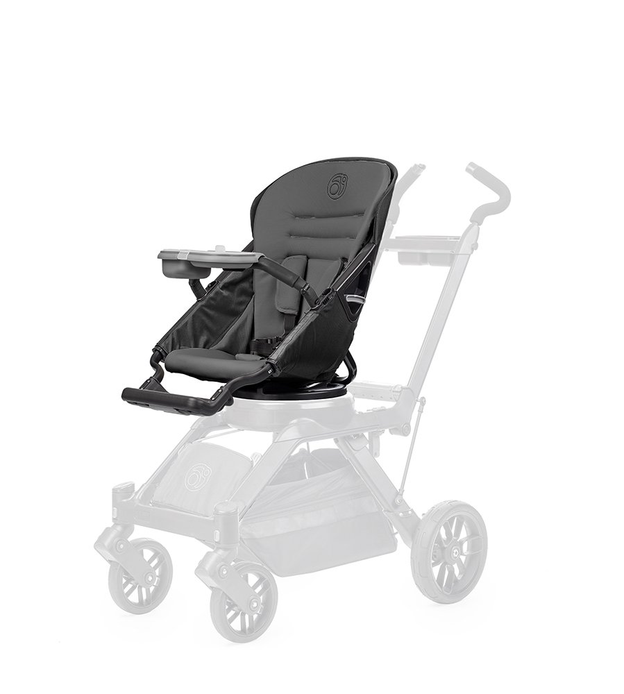 Orbit Baby G3 Stroller Seat Replacement - Black | Premium Infant Carriage Accessory for Comfort & Safety | Perfect for Urban Travel, Shopping & Family Outings