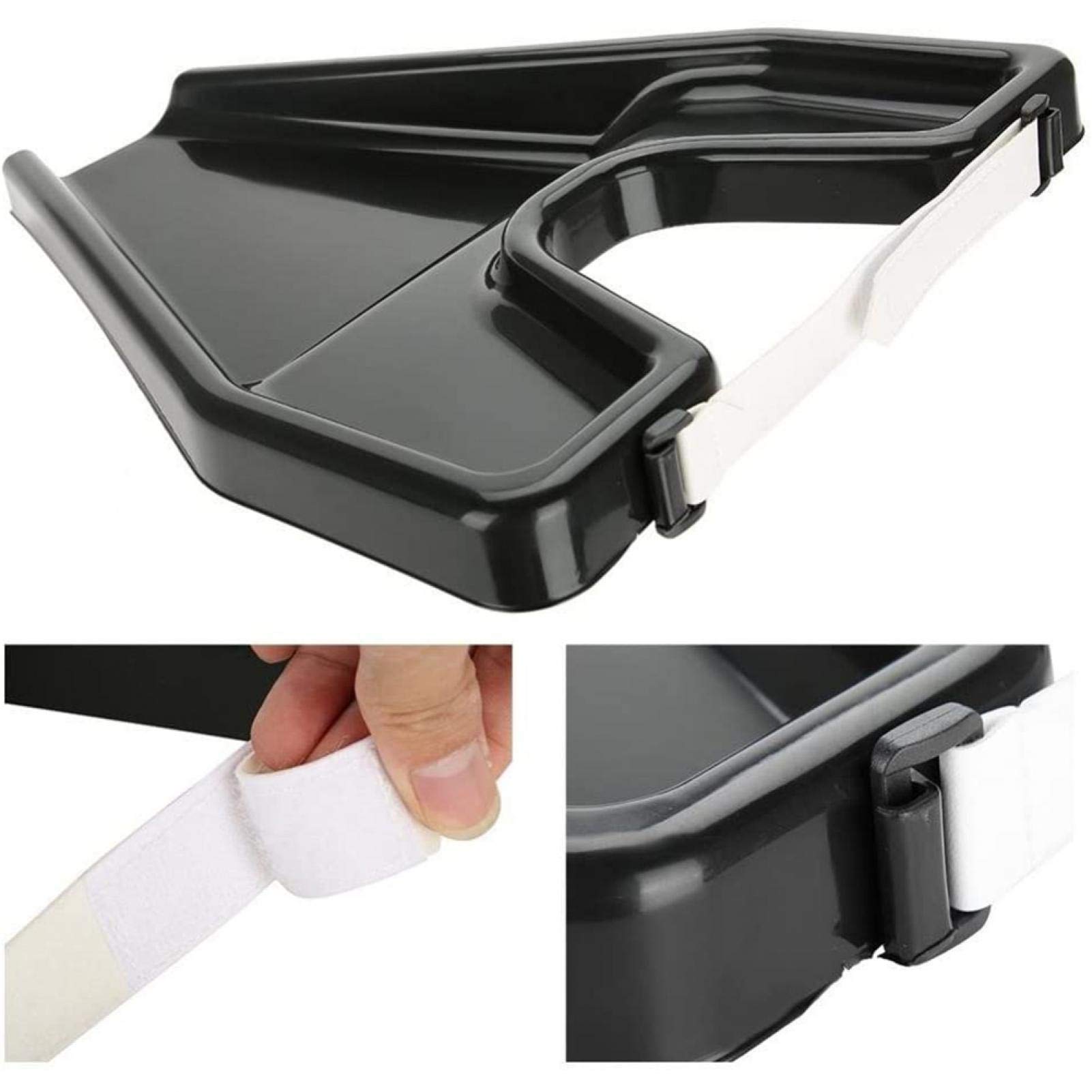 Portable Shampoo Bowl for Hair Washing - Adjustable Salon & Home Hair Washing Tray with Comfortable Straps - Perfect for Elderly Care, Bedridden Patients & Mobile Hair Stylists (Home, Salon & Travel Use)