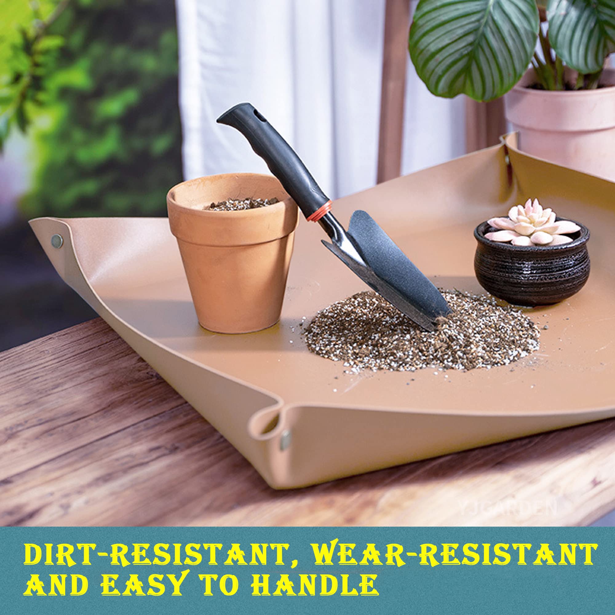 Waterproof Leather Plant Repotting Mat - 30