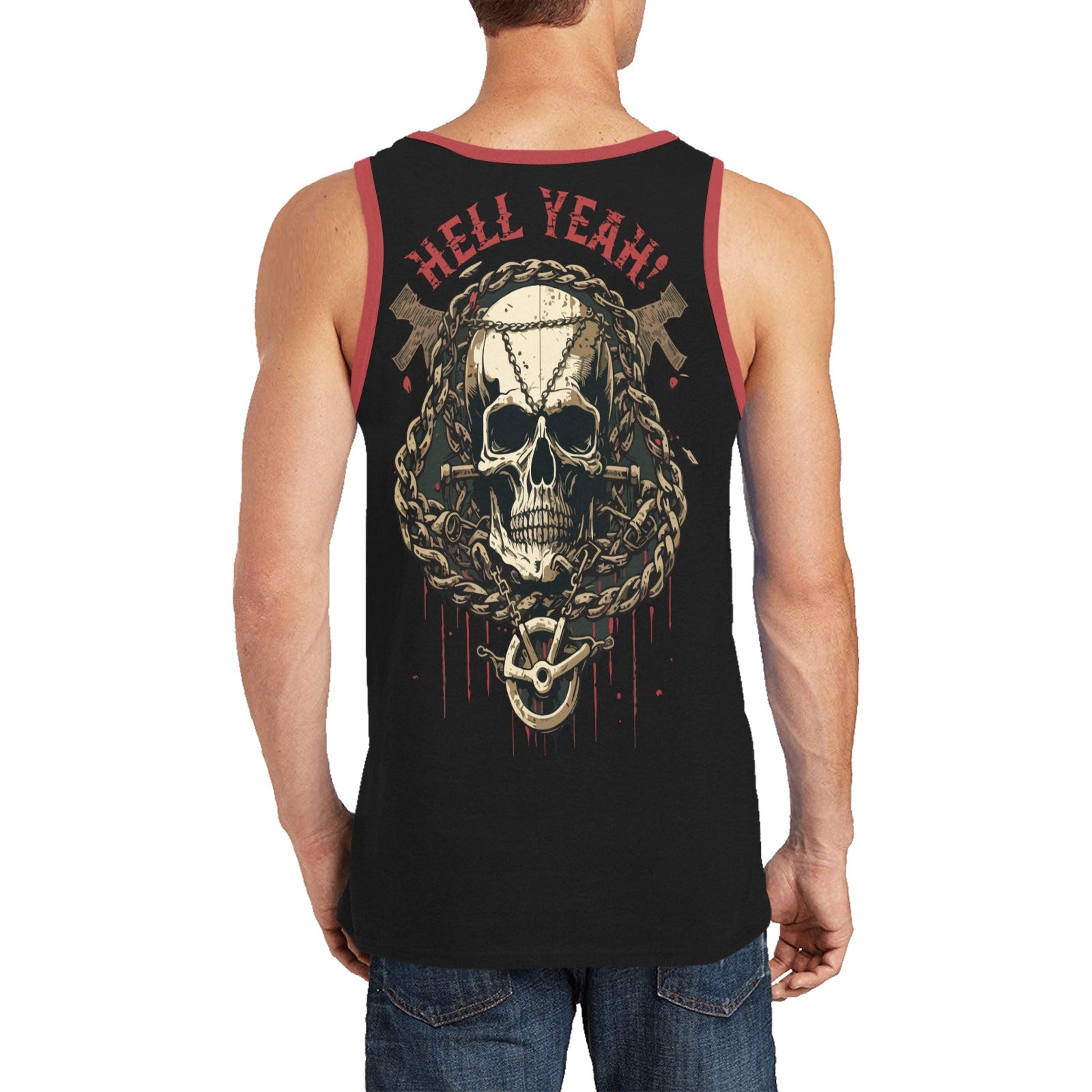 Hell Yeah Tank Top for Women - Comfortable & Stylish Sleeveless Shirt - Perfect for Gym, Workout, Running & Casual Wear