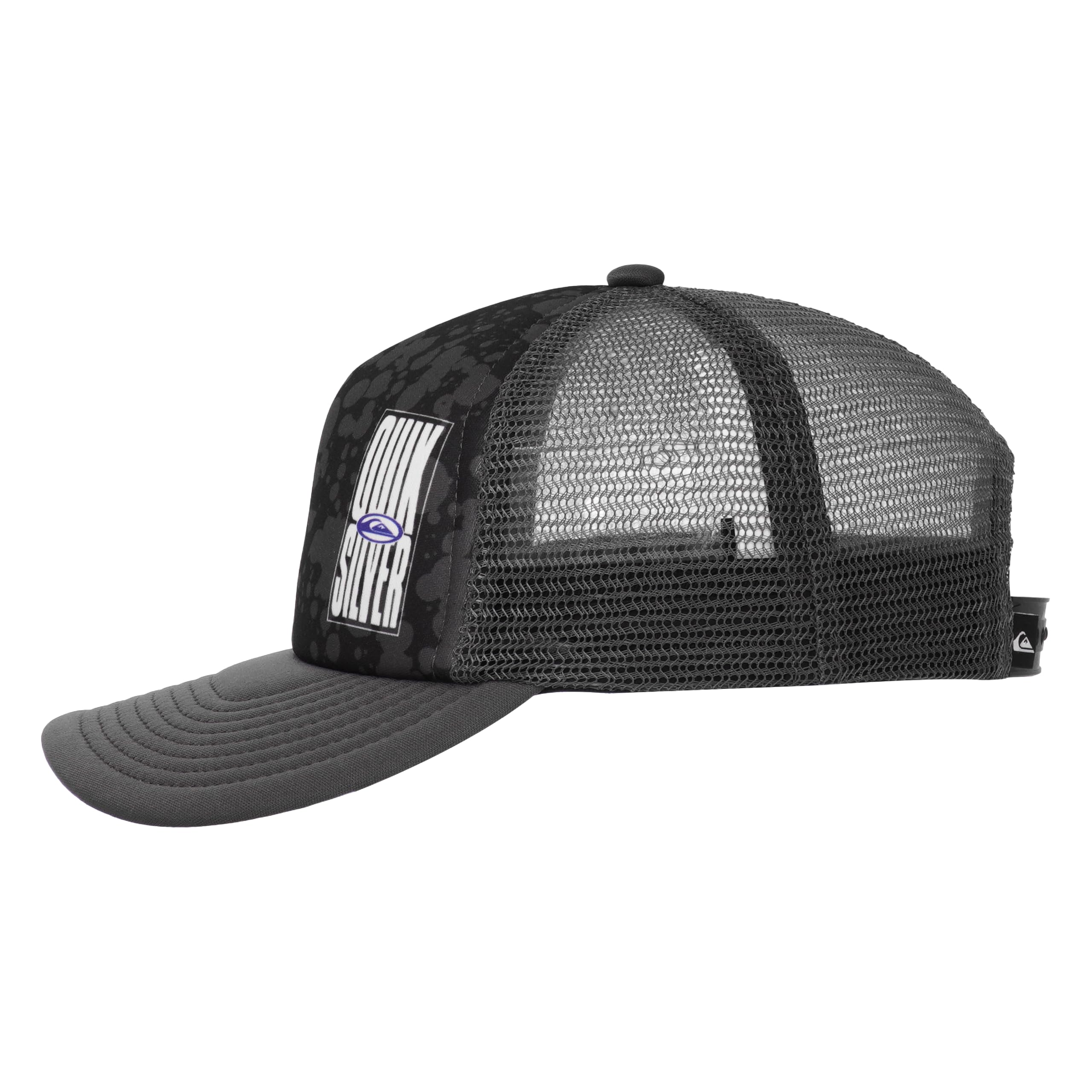 Quiksilver Boys' Emu Coop Snapback Trucker Hat - Adjustable Baseball Cap for Kids & Teens - Perfect for Outdoor Sports, Beach & Casual Wear