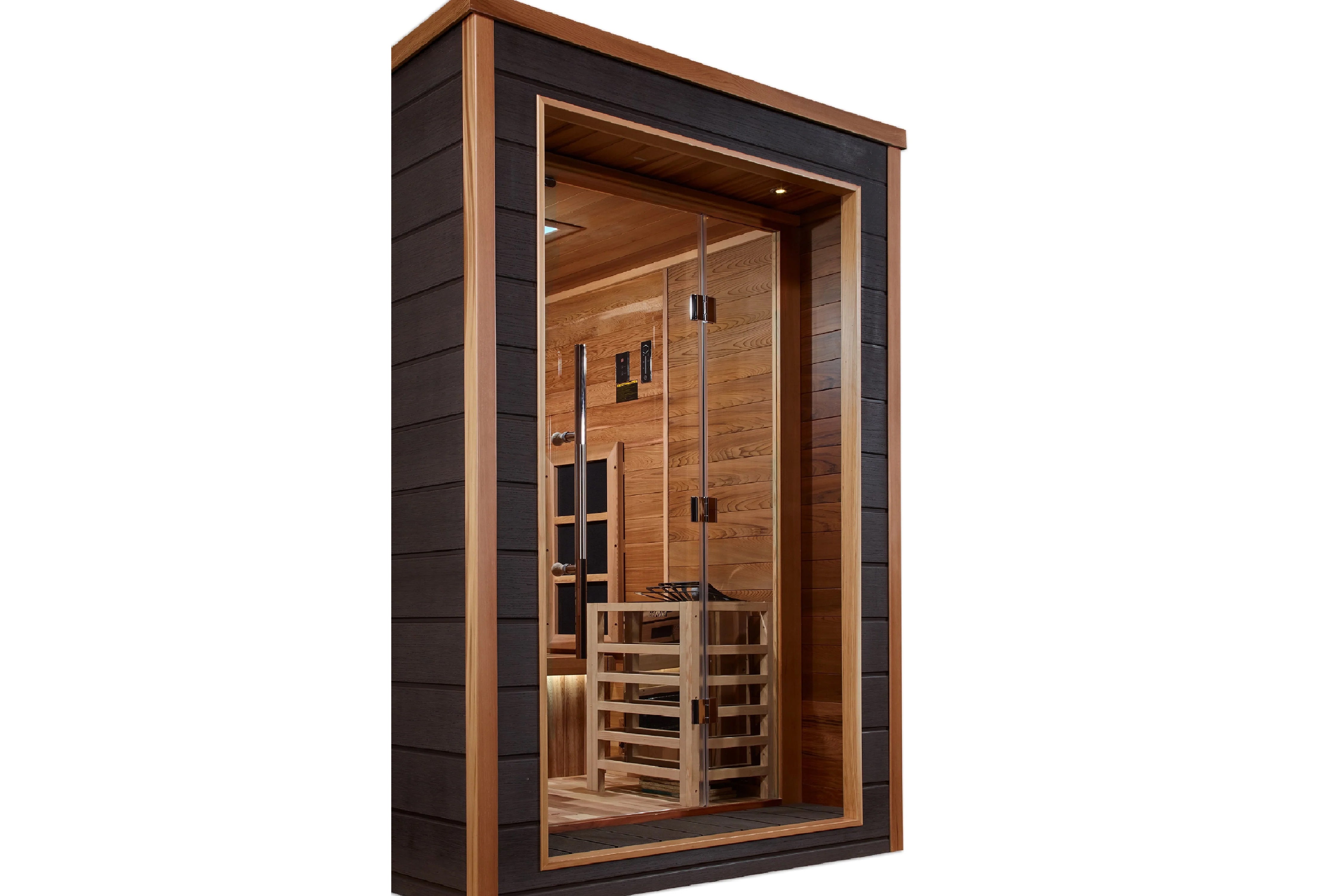 Golden Designs Karlstad 6-Person Infrared Sauna for Indoor & Outdoor Use - Full Spectrum Heat Therapy for Relaxation, Detox & Muscle Recovery