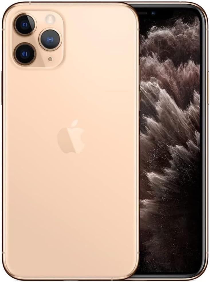 Apple iPhone 11 Pro Max 64GB Gold - Refurbished Sprint Unlocked Smartphone for Streaming, Gaming & Photography