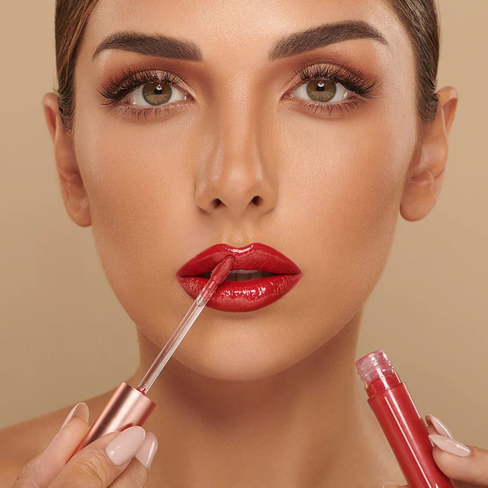 Anna Marti Cosmetics Velvet Lip Gloss - Hydrating Matte Liquid Lipstick, Long Lasting & Non-Sticky, Vegan & Cruelty Free (Perfect for Date Night, Parties & Everyday Wear)