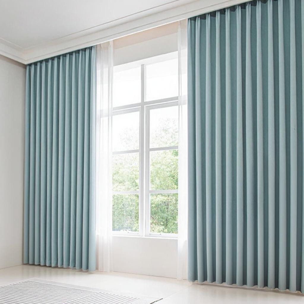 Anabella Jacquard Textured Blackout Curtains for Bedroom - Thermal Insulated Room Darkening Drapes for Better Sleep & Energy Efficiency