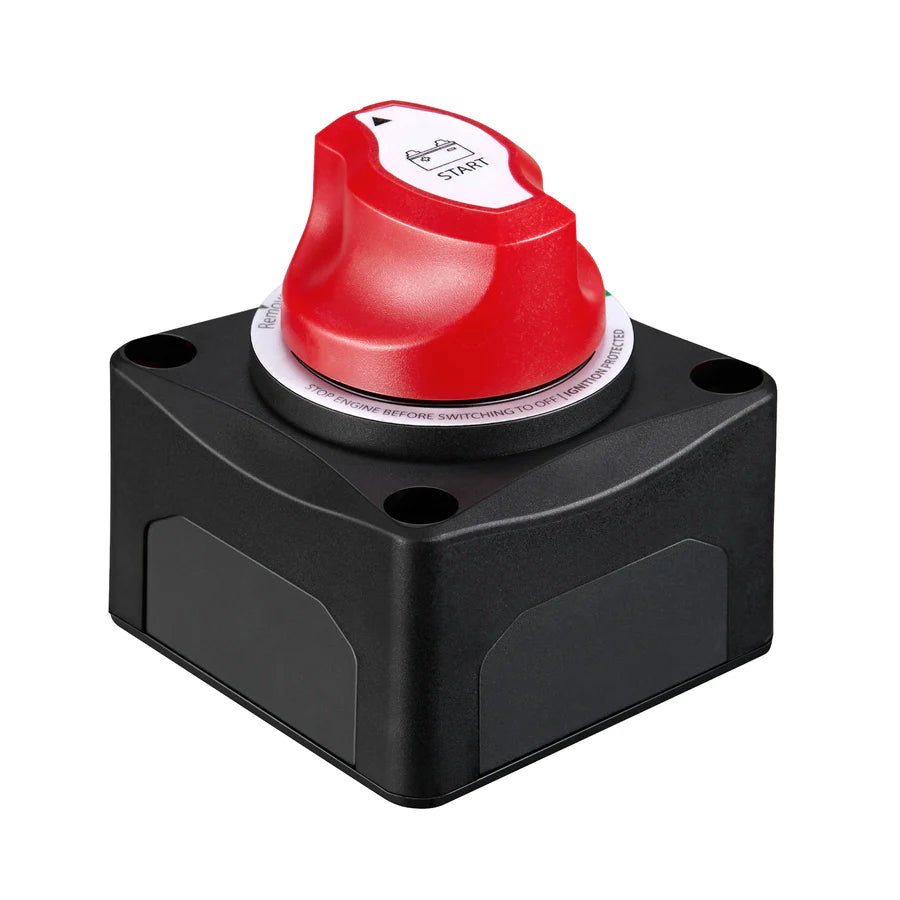 Rich Solar Battery Switch ON/OFF 275A - Heavy Duty DC Power Disconnect for Solar Panels, RV, Marine & Off-Grid Systems - Perfect for Solar Energy Control & Emergency Shutoff