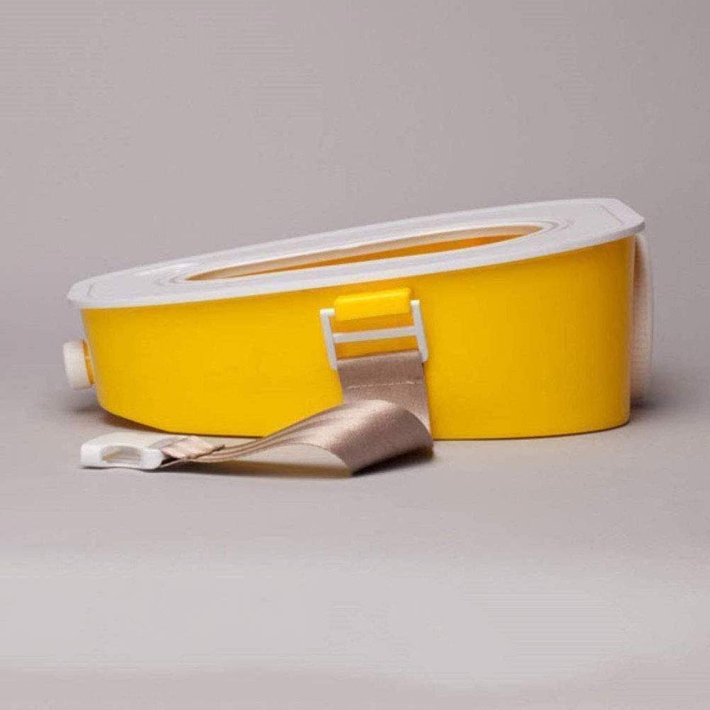 Portable Travel Toilet for Car - Emergency Mobile Toilet for Camping, Hiking & Outdoor Activities - Summer Road Trip Essential - Yellow (Perfect for Traffic Jams, RV Trips & Emergency Situations)