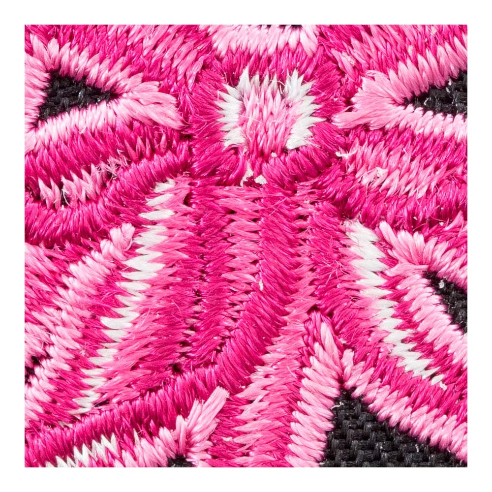 PatchStop Ballet Shoes Pink Iron-On Patches for Clothing & Jeans - 1.75x3in Small DIY Sew-On Embroidered Patches for Jackets, Bags, Costumes - Theater Dance Decorations | Perfect for Dance Recitals, Costume Parties & DIY Fashion Projects